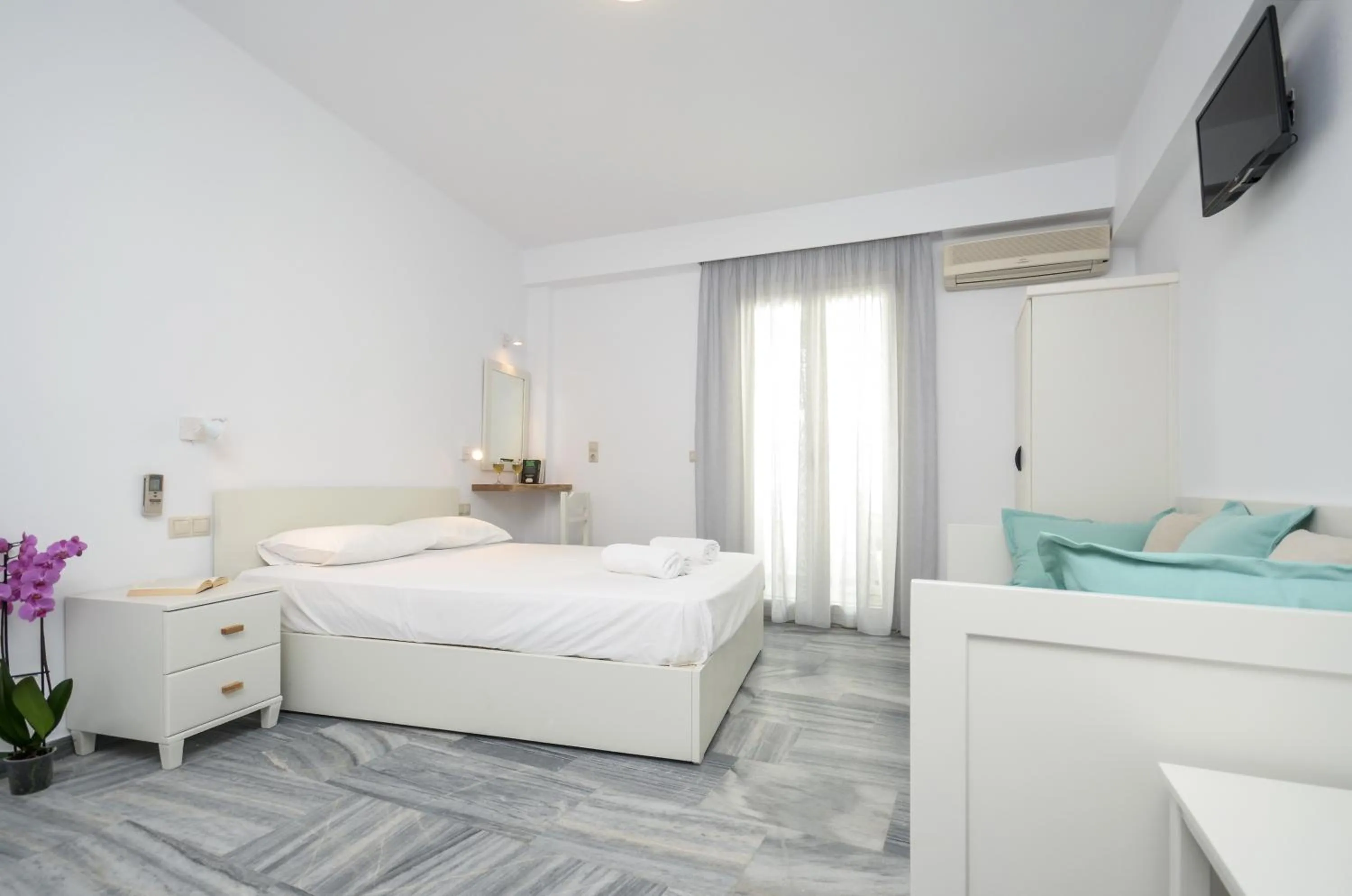 Bedroom, Bed in Soula Naxos