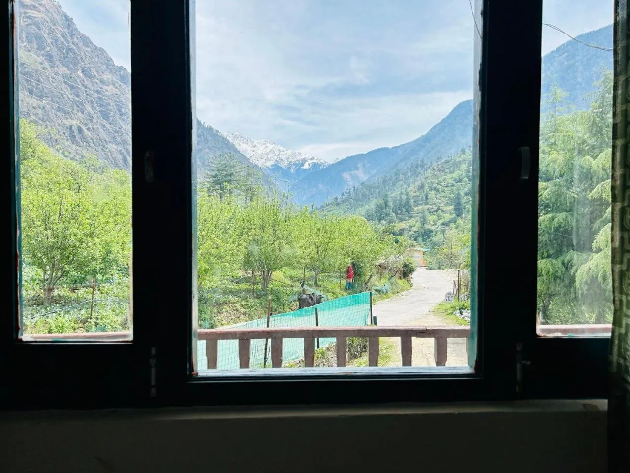 View (from property/room) in Kasol Hostel