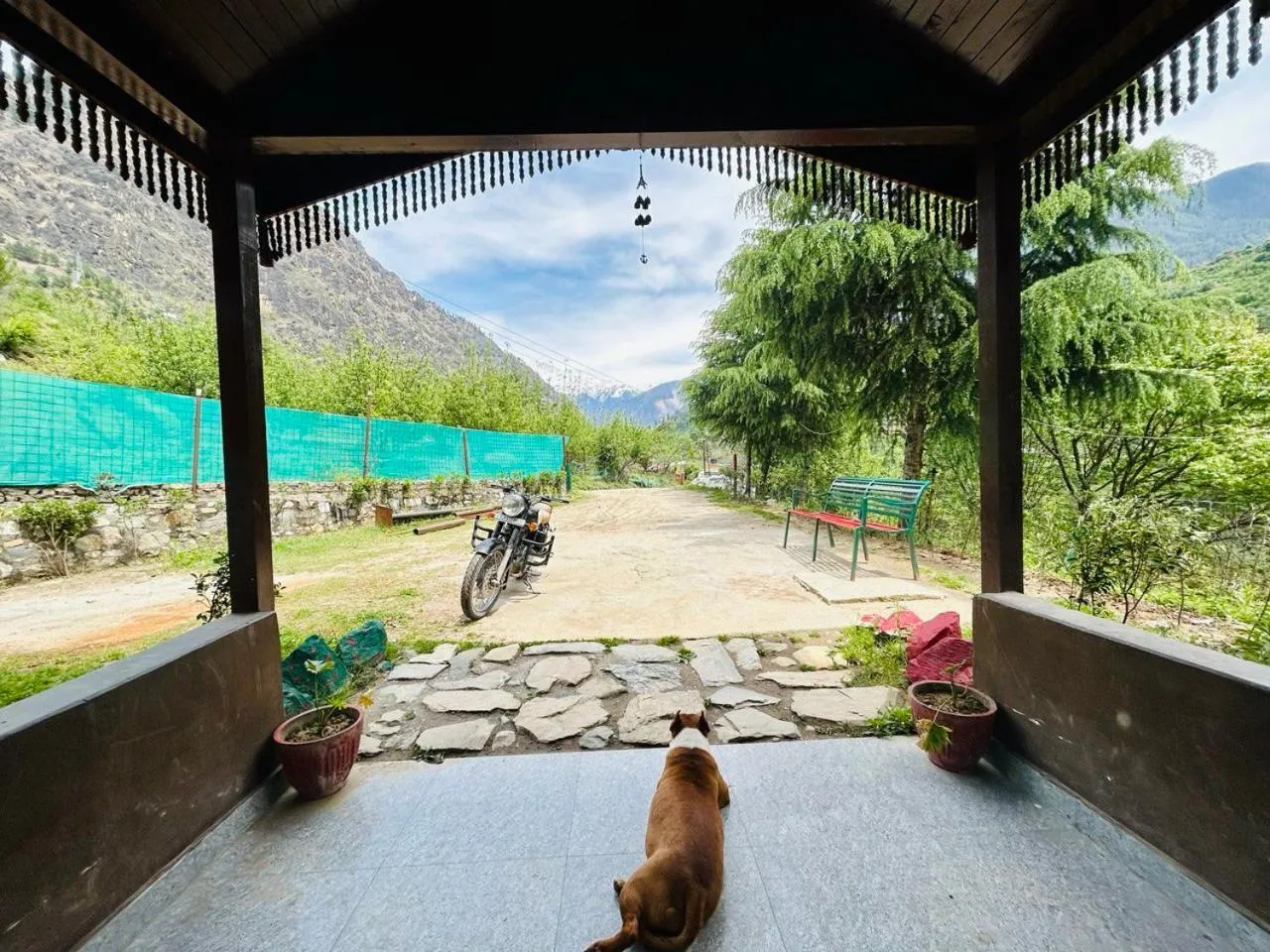 Property building in Kasol Hostel