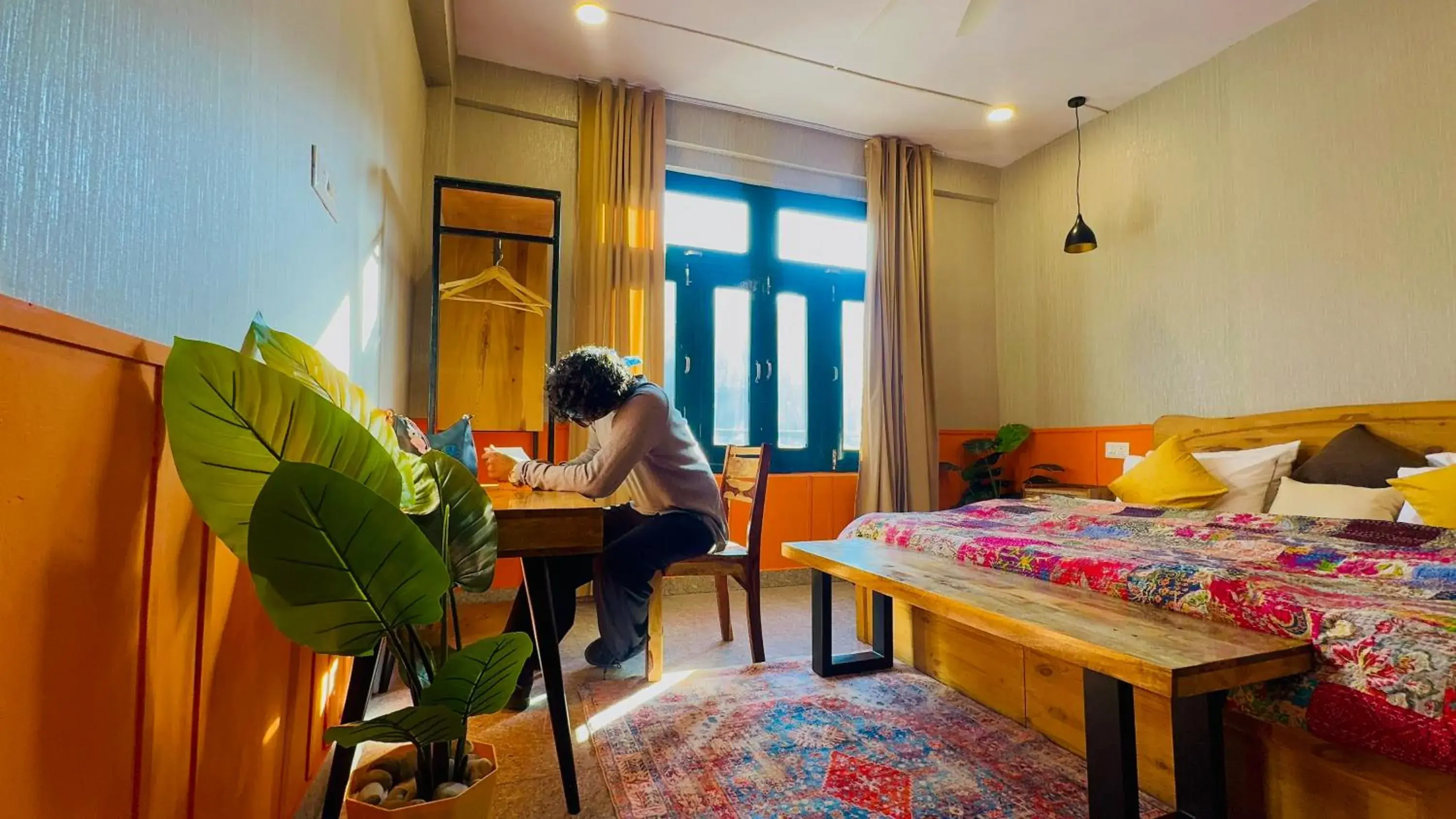 Deluxe Room - single occupancy in Kasol Hostel Deluxe Room - single occupancy in Kasol Hostel