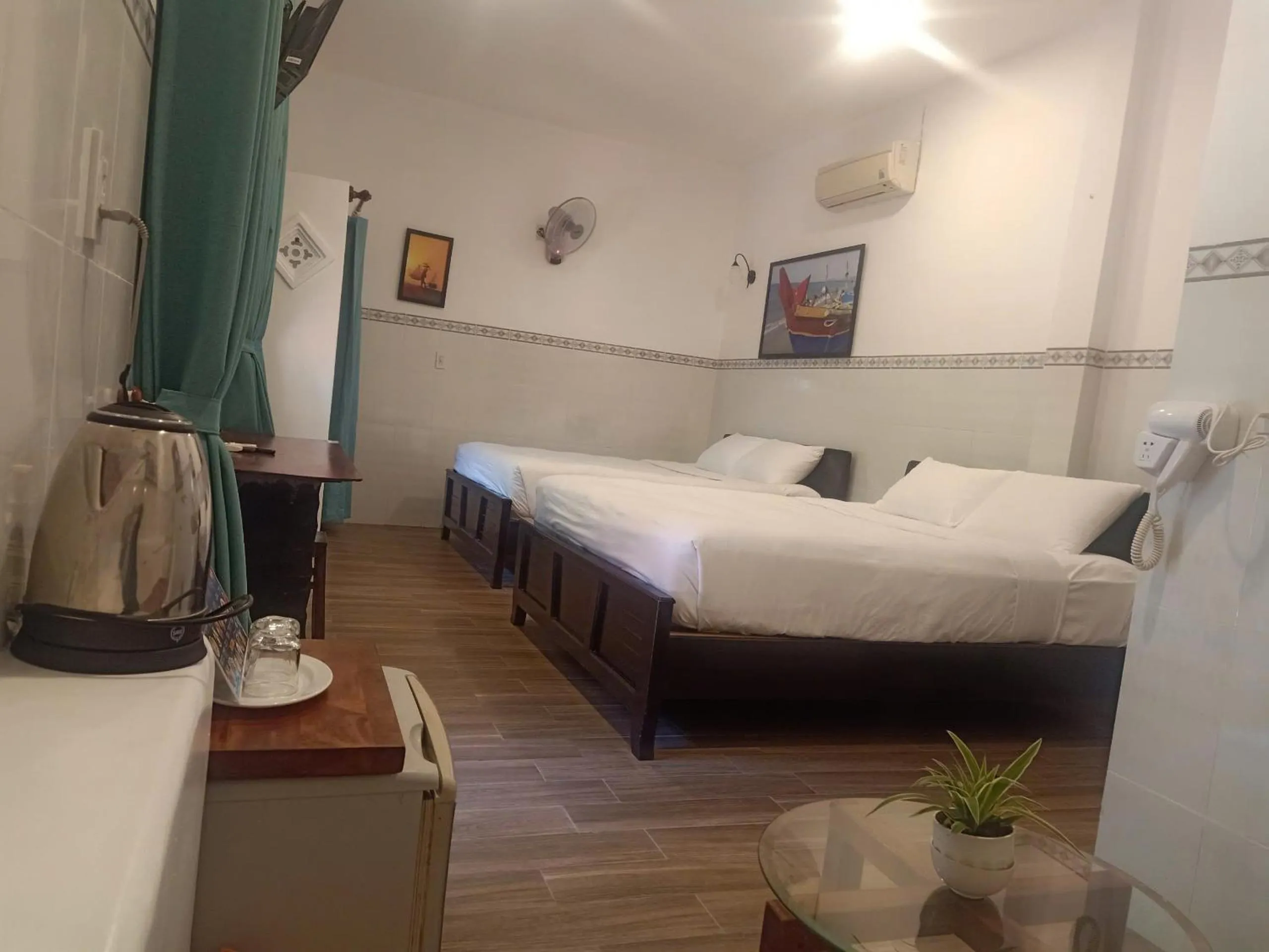 Bed in Mi Nhon Em Hotel Muine