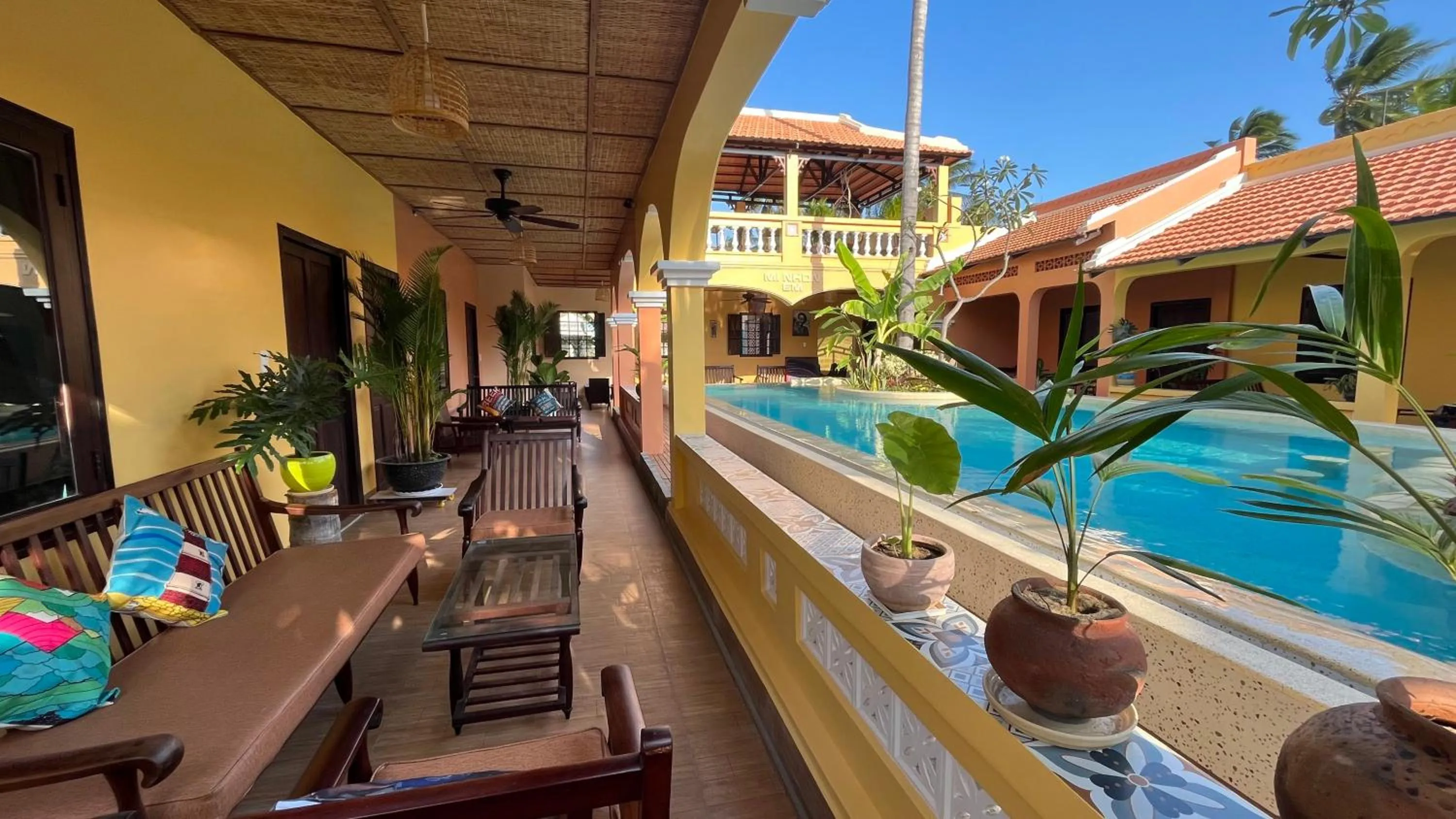 Pool view in Mi Nhon Em Hotel Muine