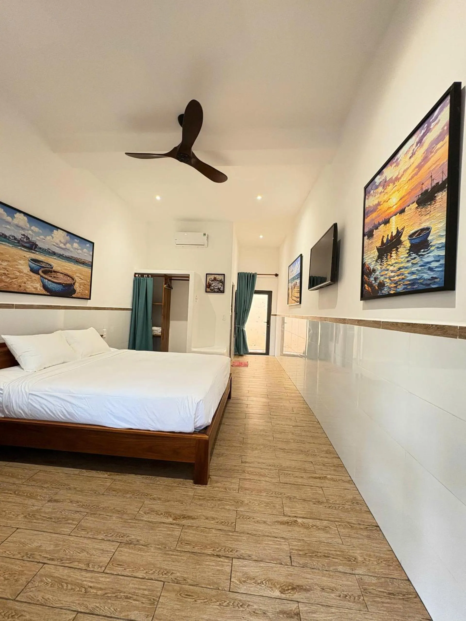 Bed in Mi Nhon Em Hotel Muine