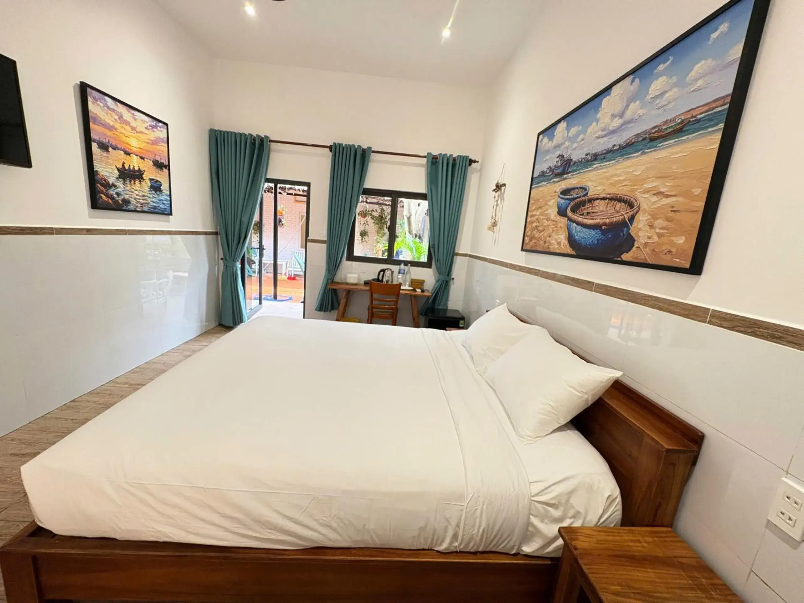 Bed in Mi Nhon Em Hotel Muine Bed in Mi Nhon Em Hotel Muine