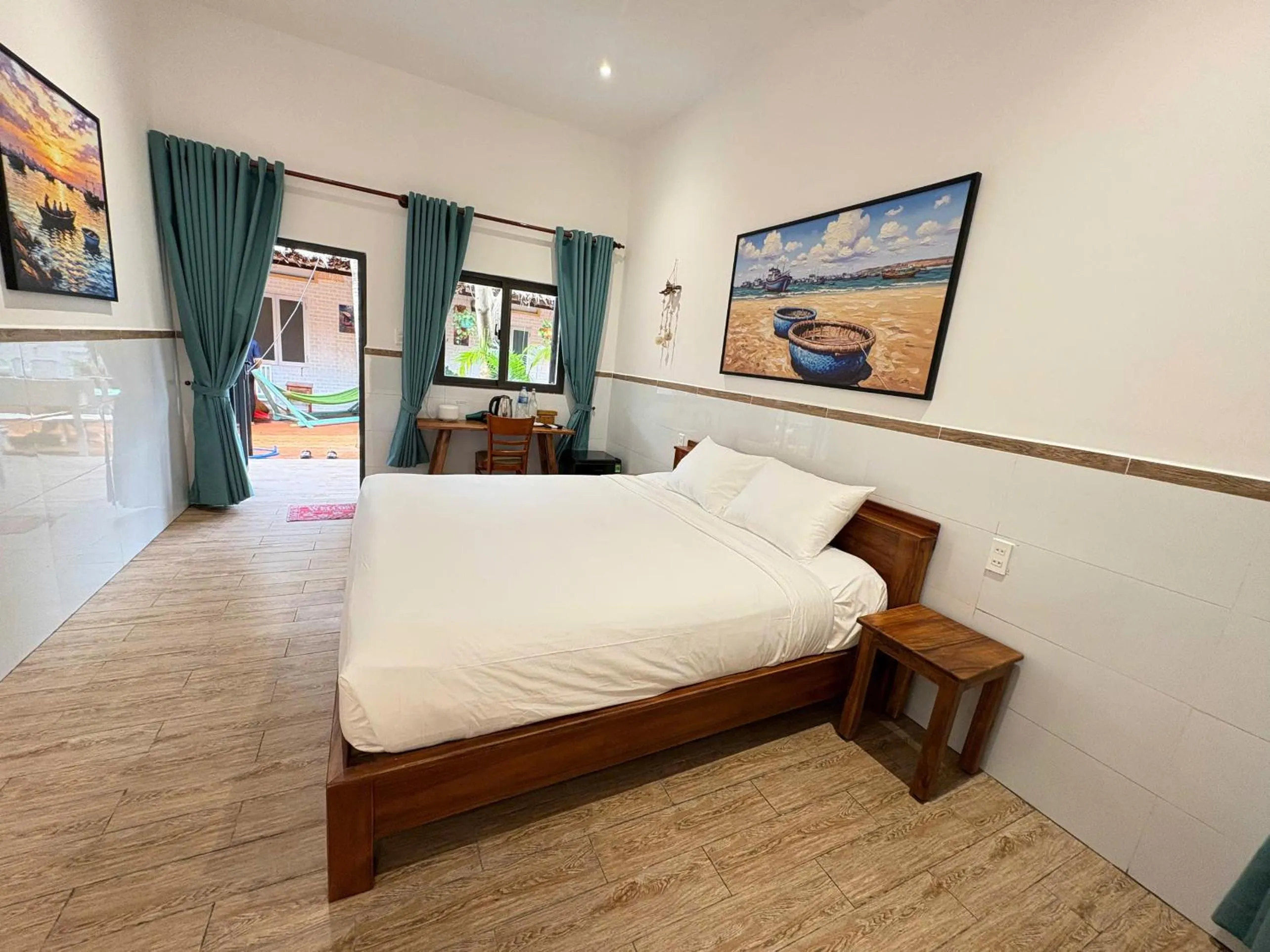 Bed in Mi Nhon Em Hotel Muine