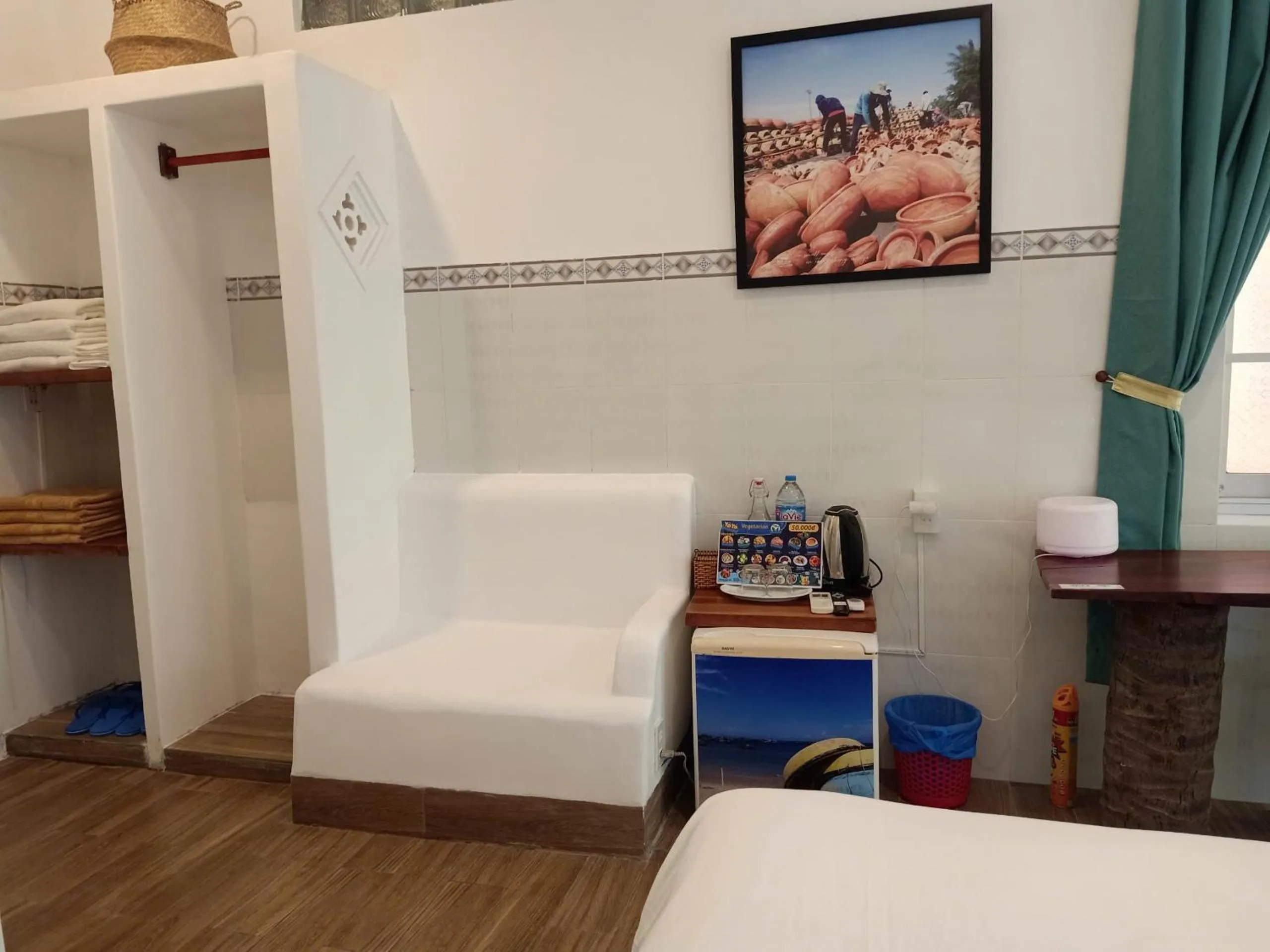 Bed in Mi Nhon Em Hotel Muine