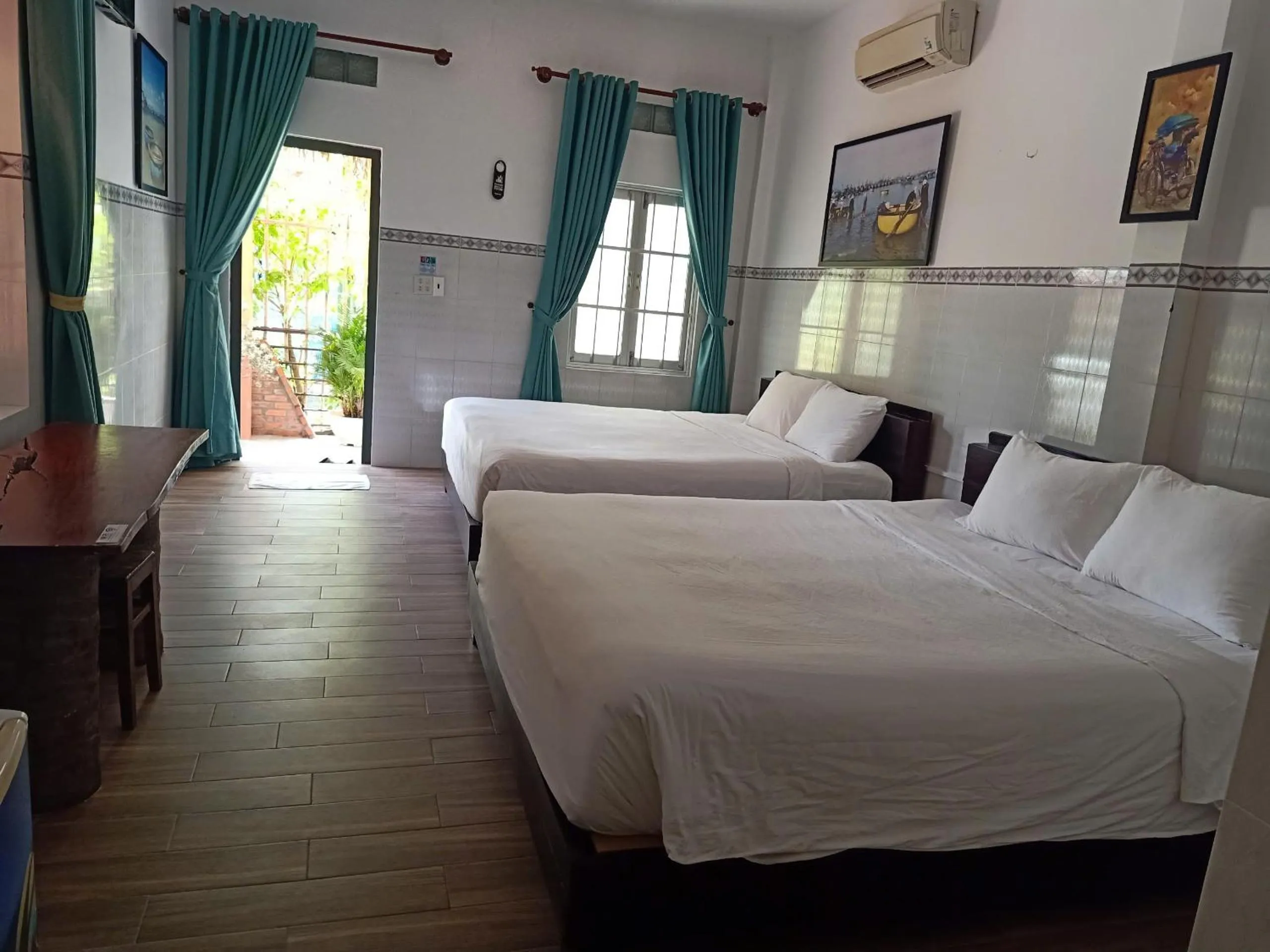 Bed in Mi Nhon Em Hotel Muine