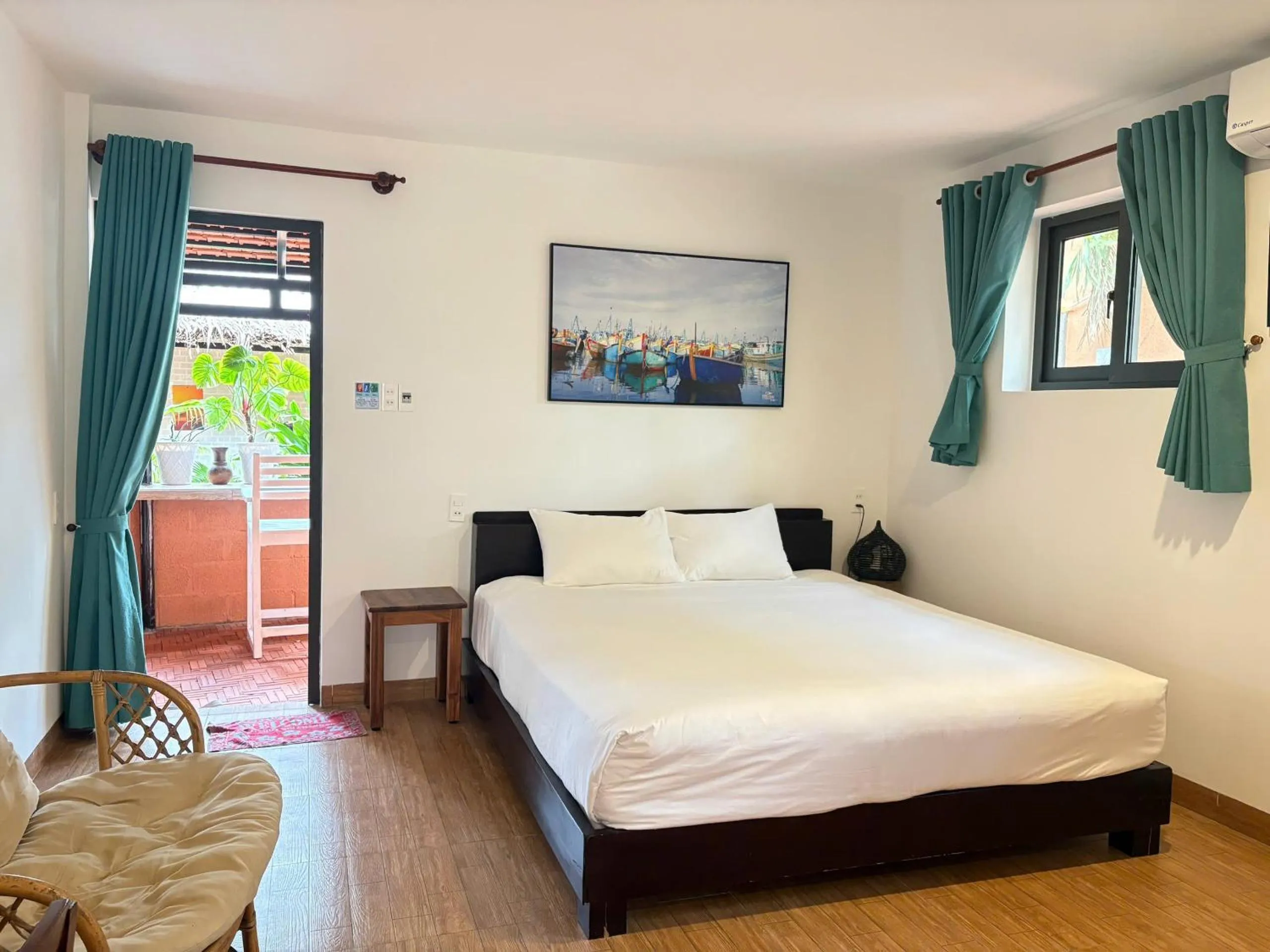 Bed in Mi Nhon Em Hotel Muine