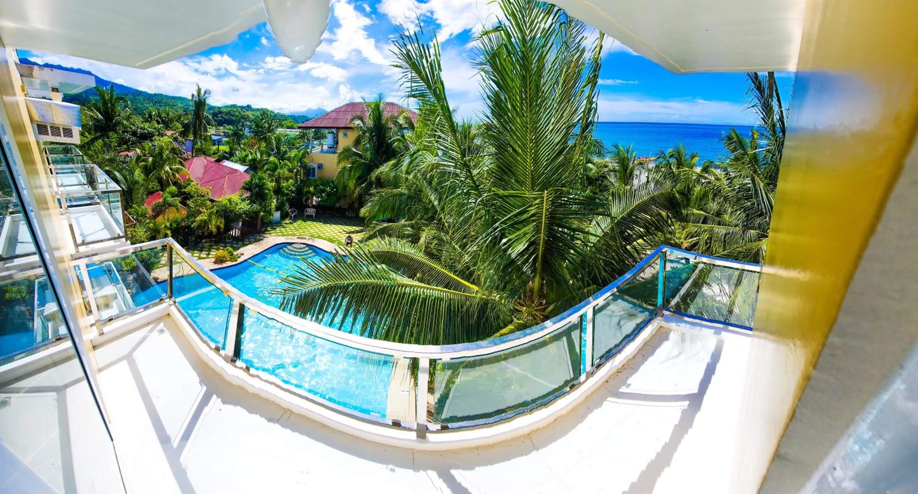 Pool view in Crystal Shores Beach Resort powered by Cocotel
