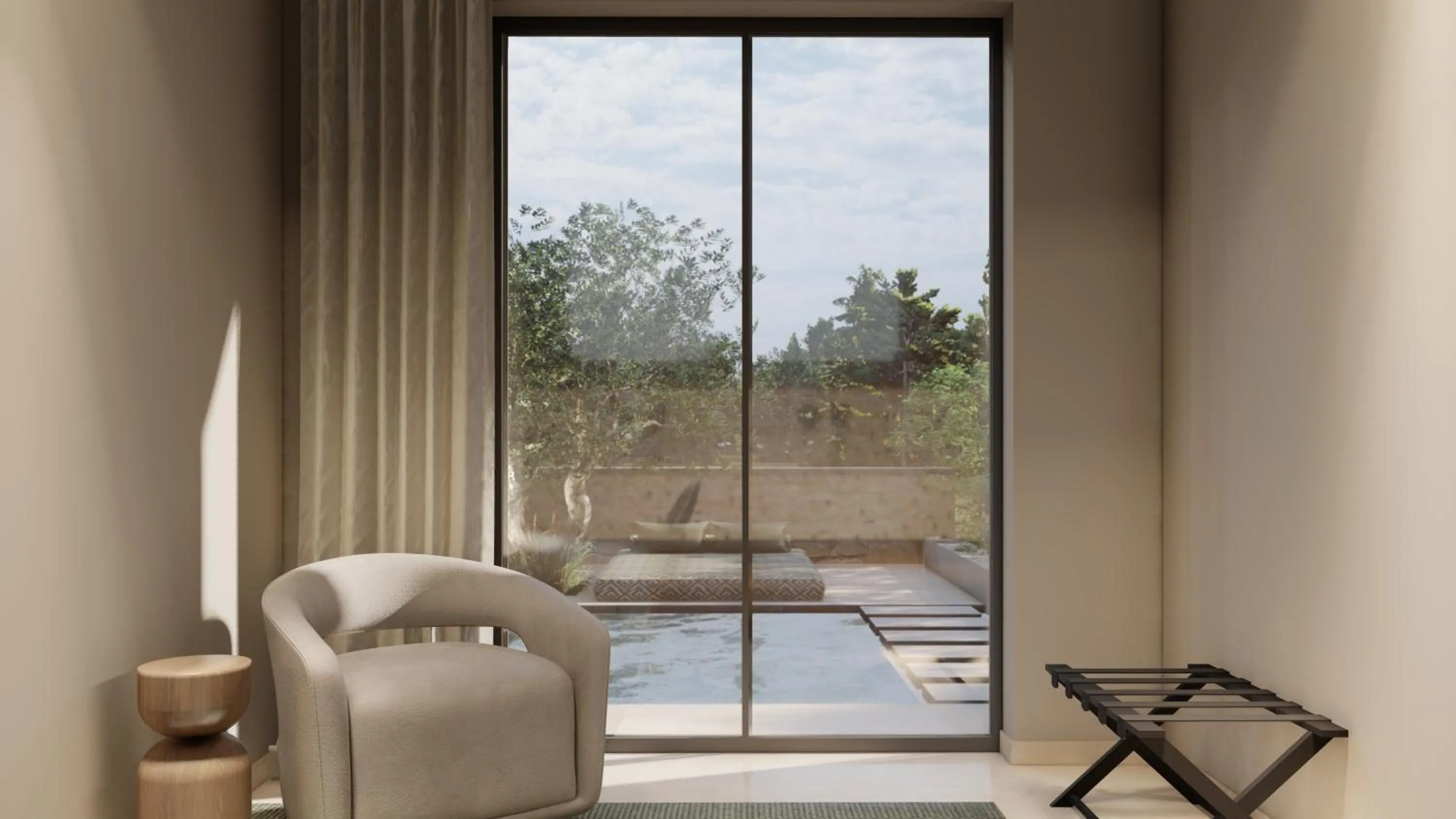 Premium Double or Twin Room with private pool	 in Eleonas Boutique Hotel & Spa - Adults Only