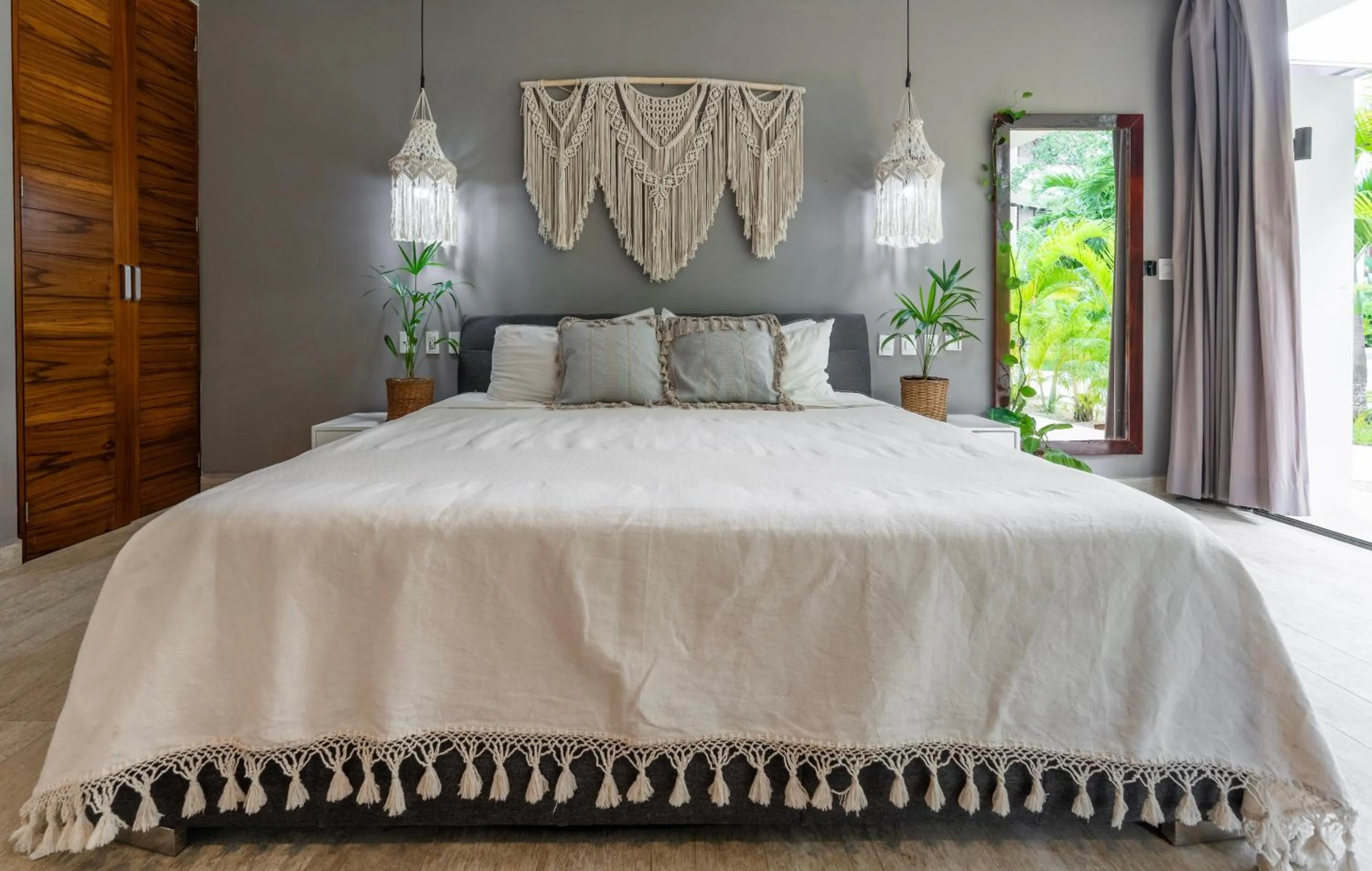 Bed in Luz de Luna Tulum Suite III