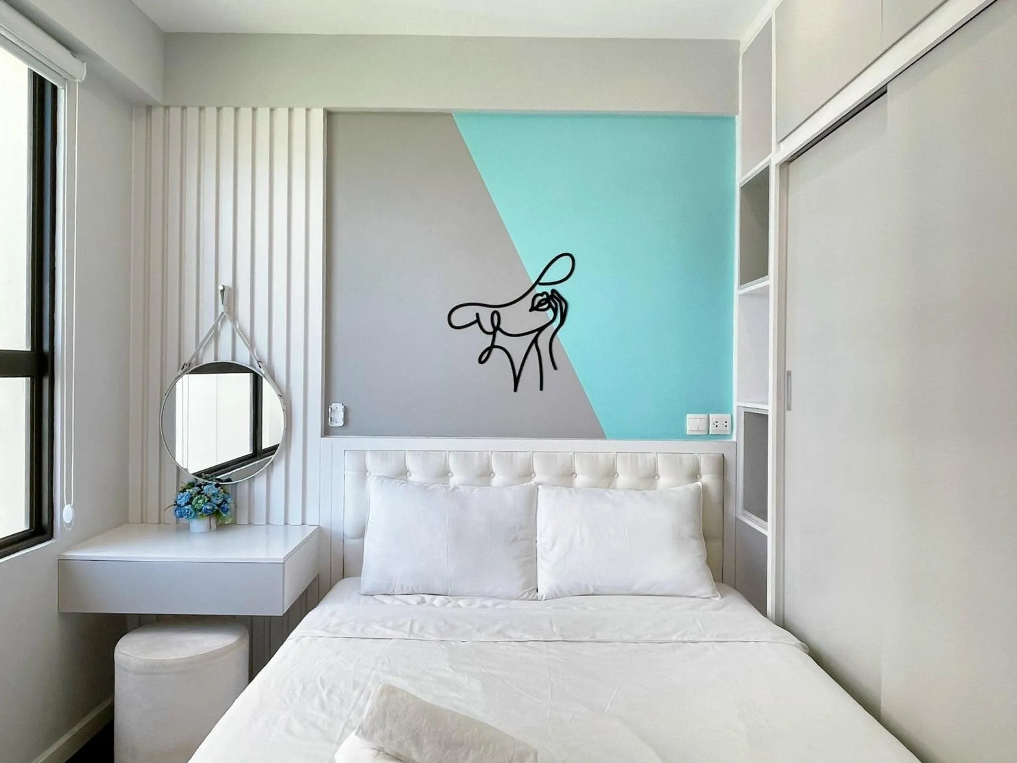 Bedroom, Bed in Vinhomes D'Capital - 119 Trần Duy Hưng-Trung Hoà-Cầu Giấy