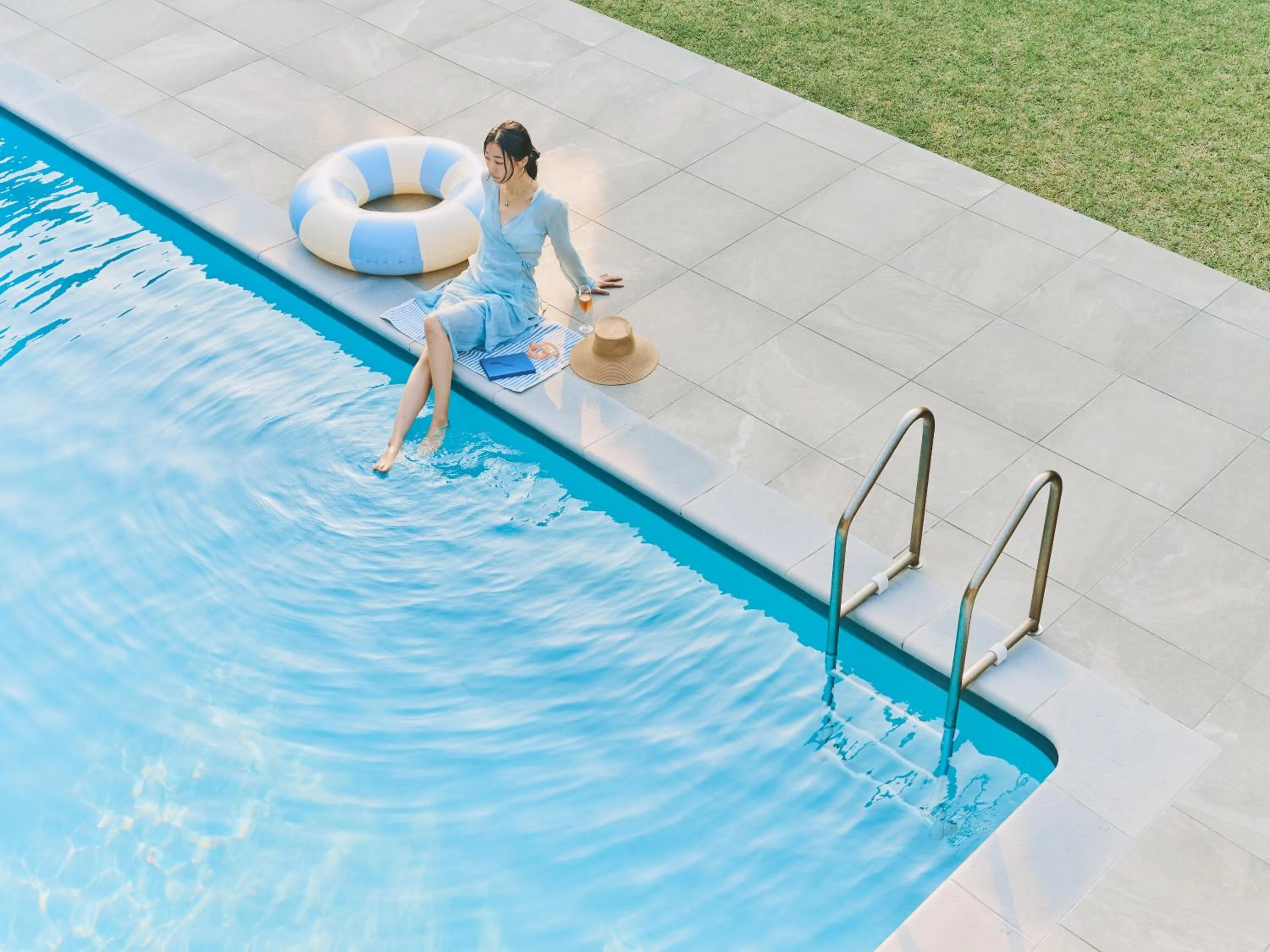 Swimming pool in Villa El Cielo Ishigaki