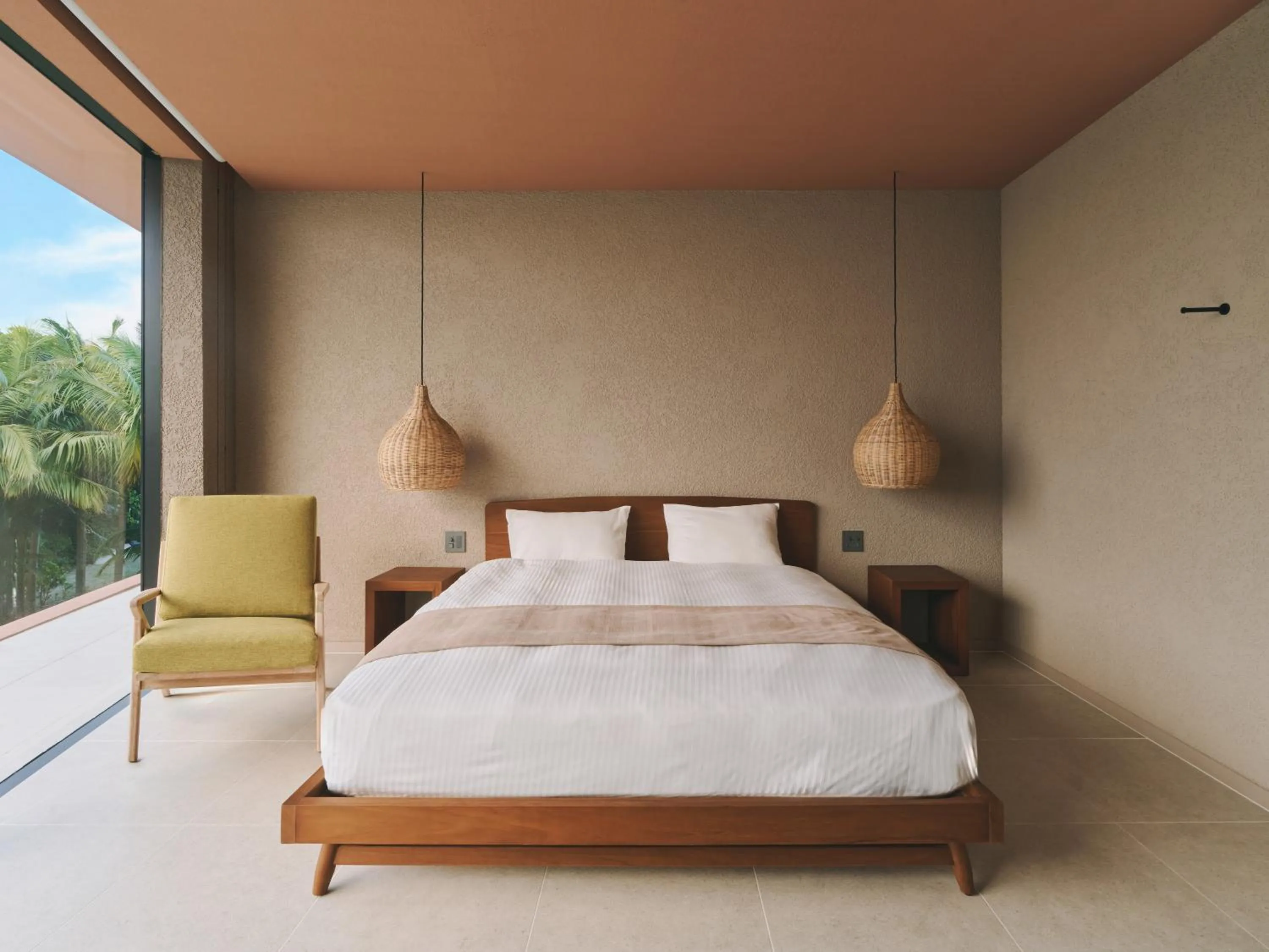 Bed in Villa El Cielo Ishigaki