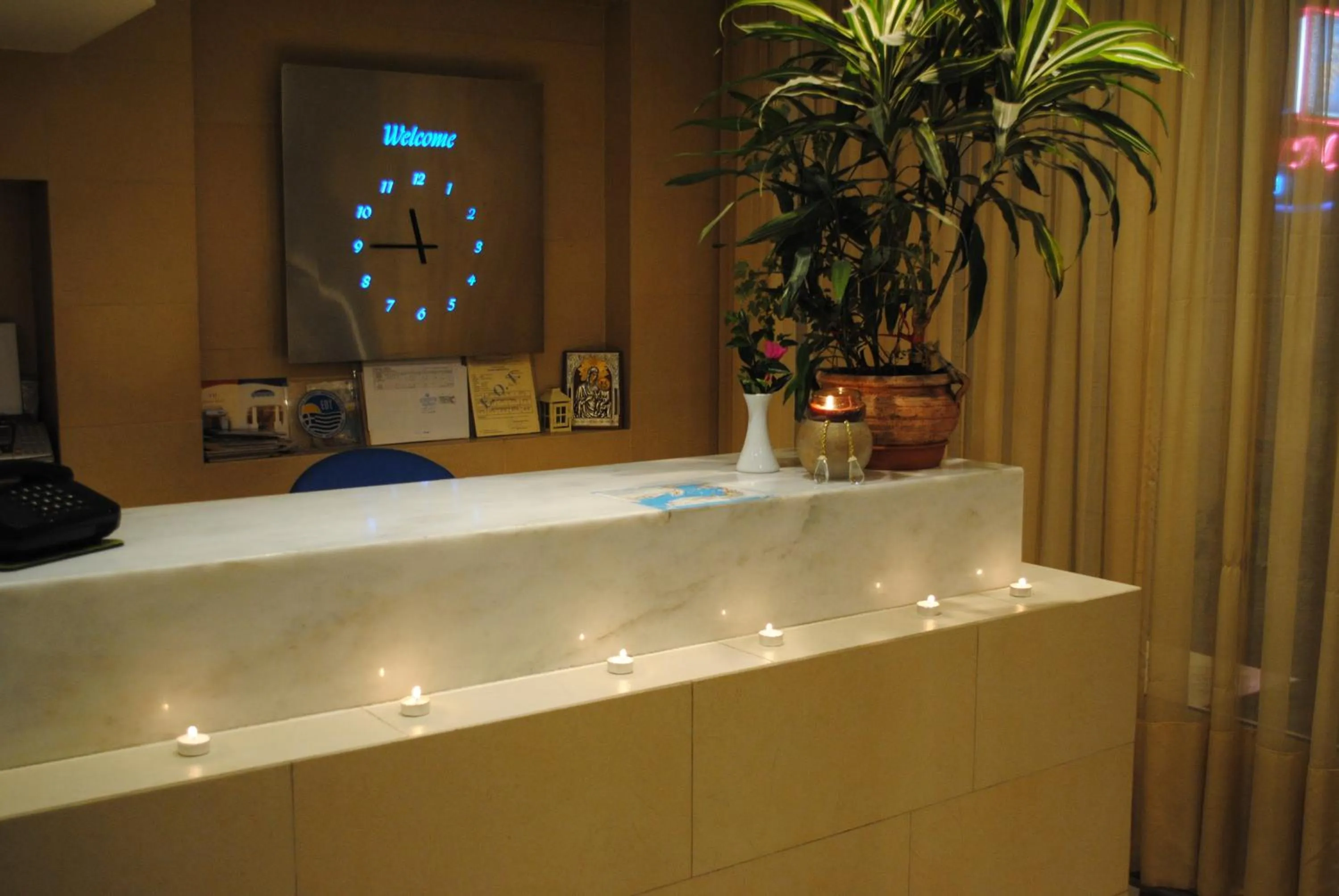 Lobby or reception in Hotel Ideal