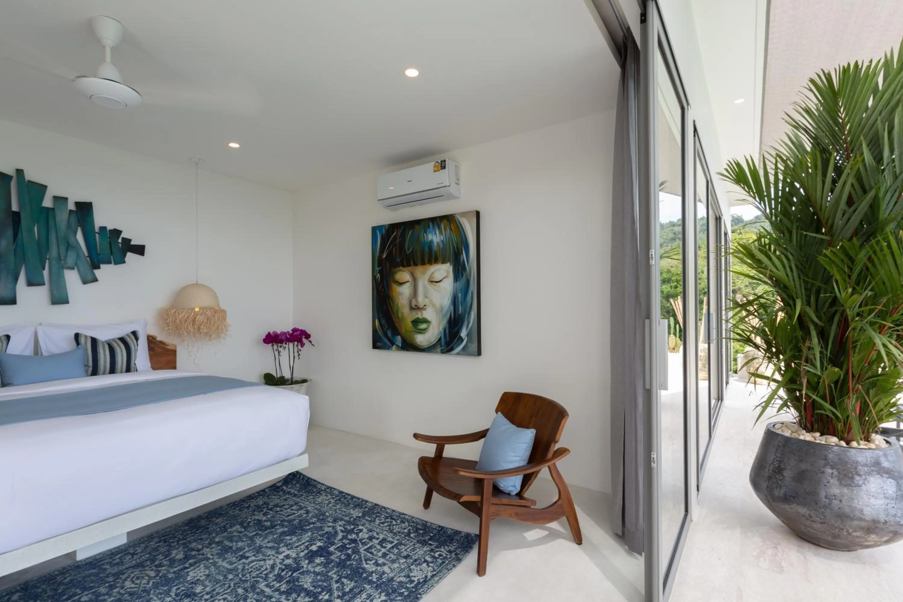 Decorative detail, Bed in Zog Villas