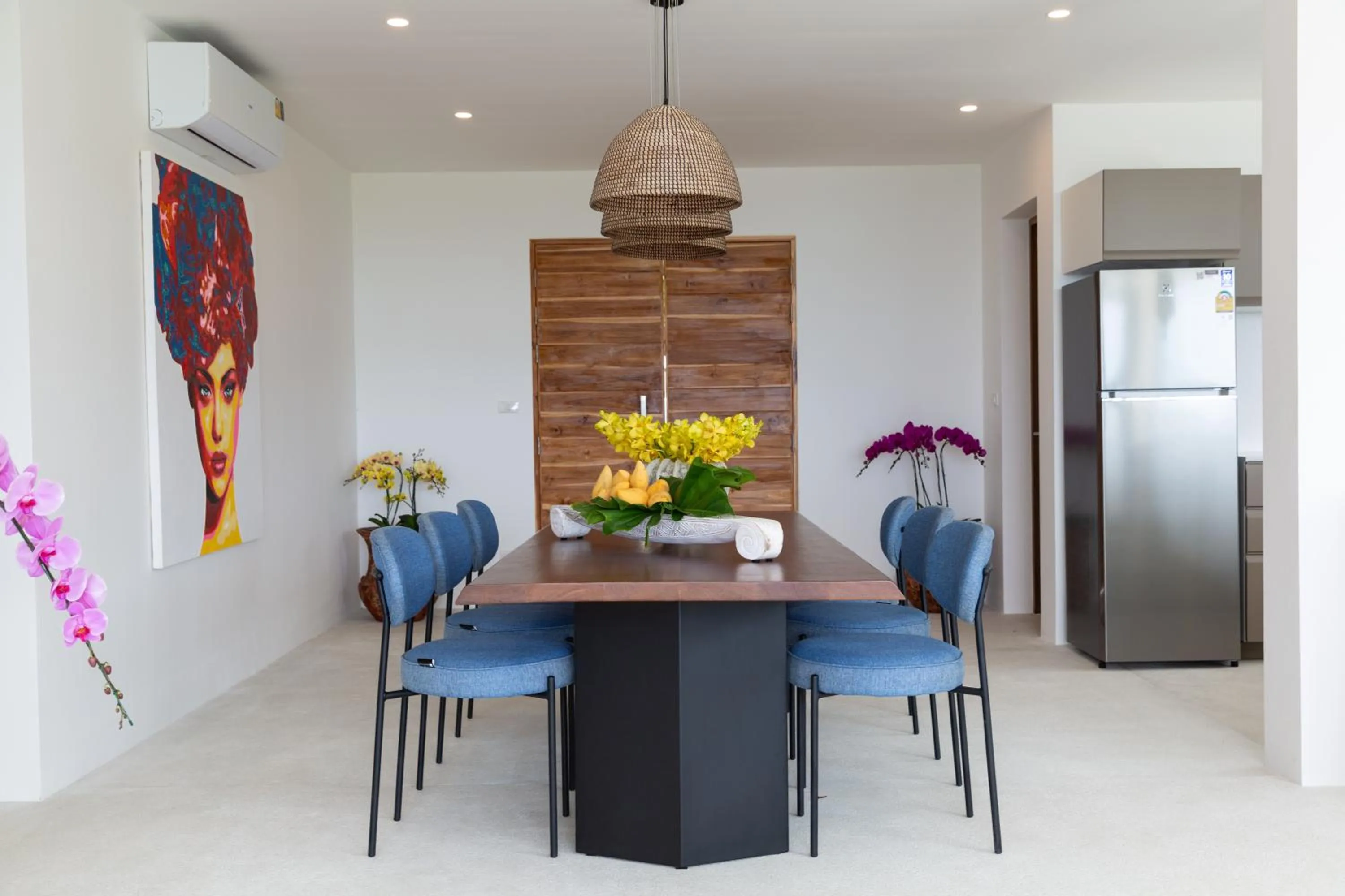 Seating area in Zog Villas