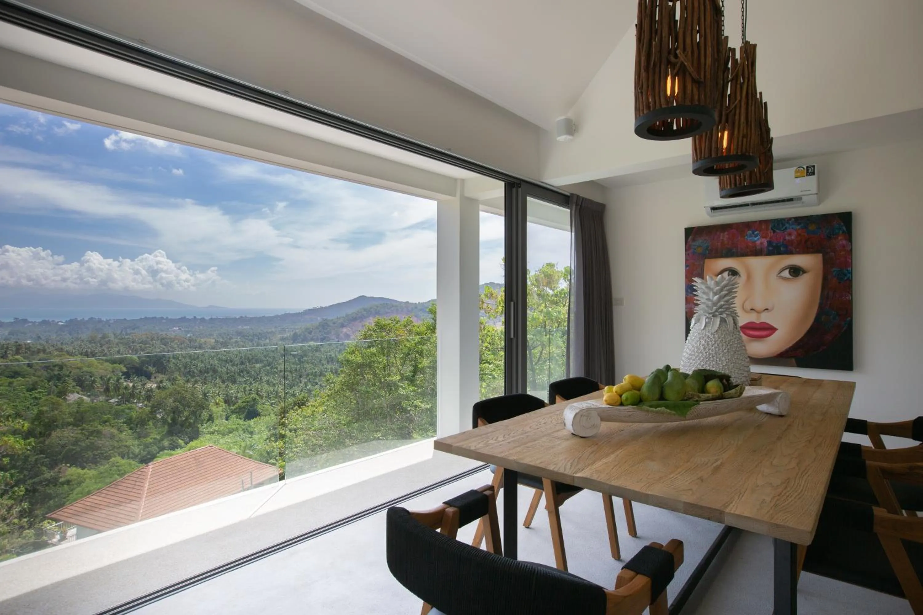 Dining area in Zog Villas