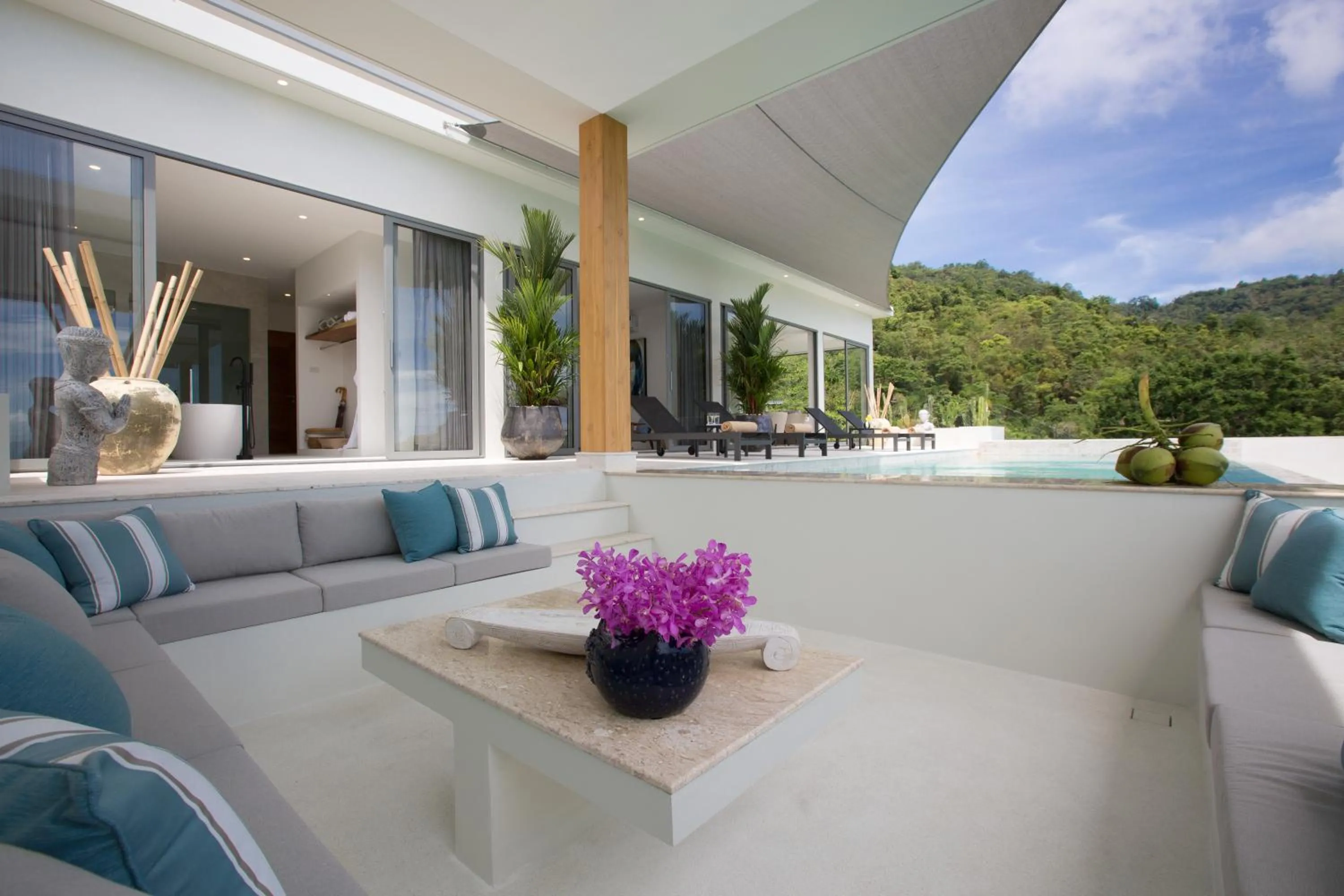 Balcony/Terrace in Zog Villas