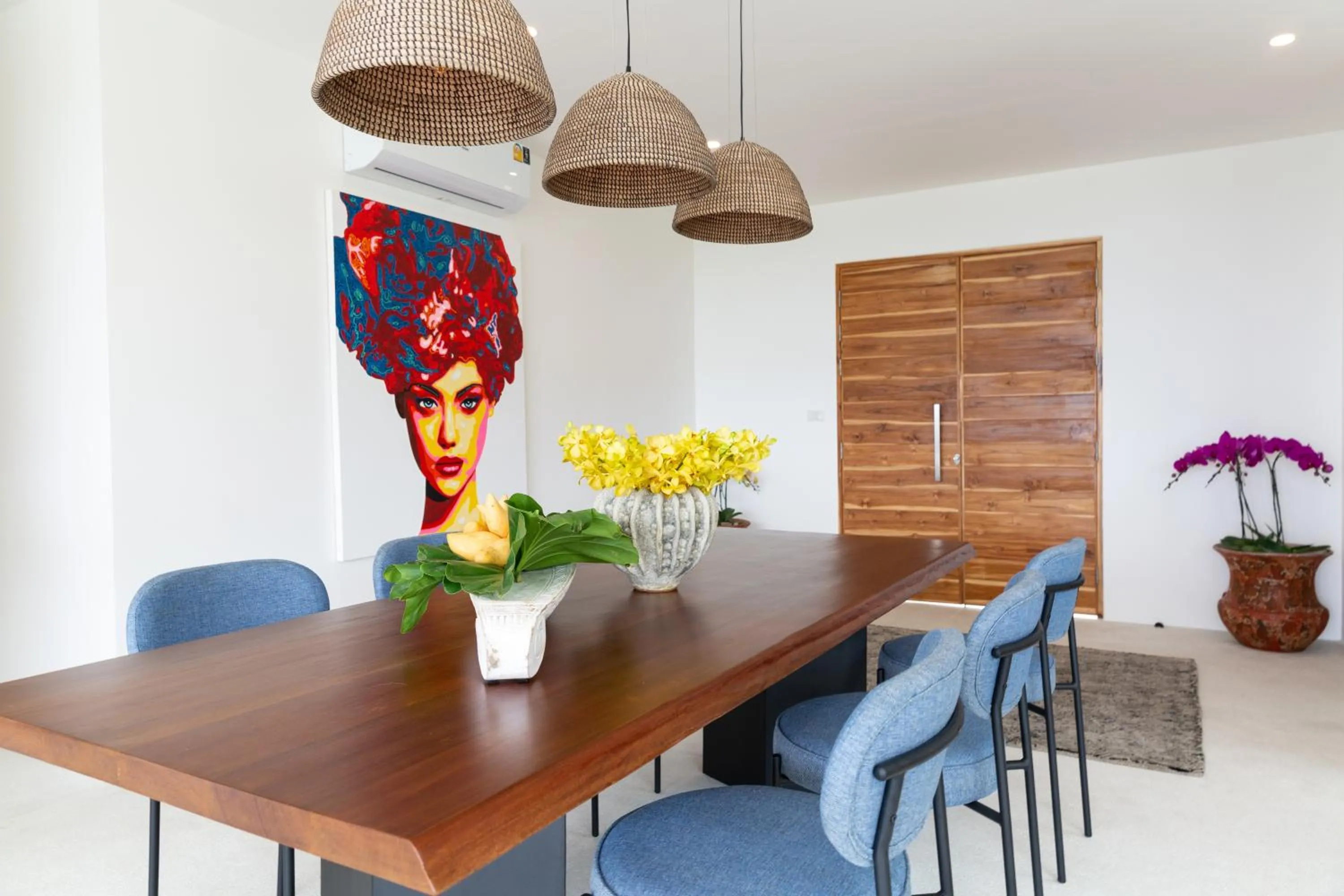 Decorative detail in Zog Villas