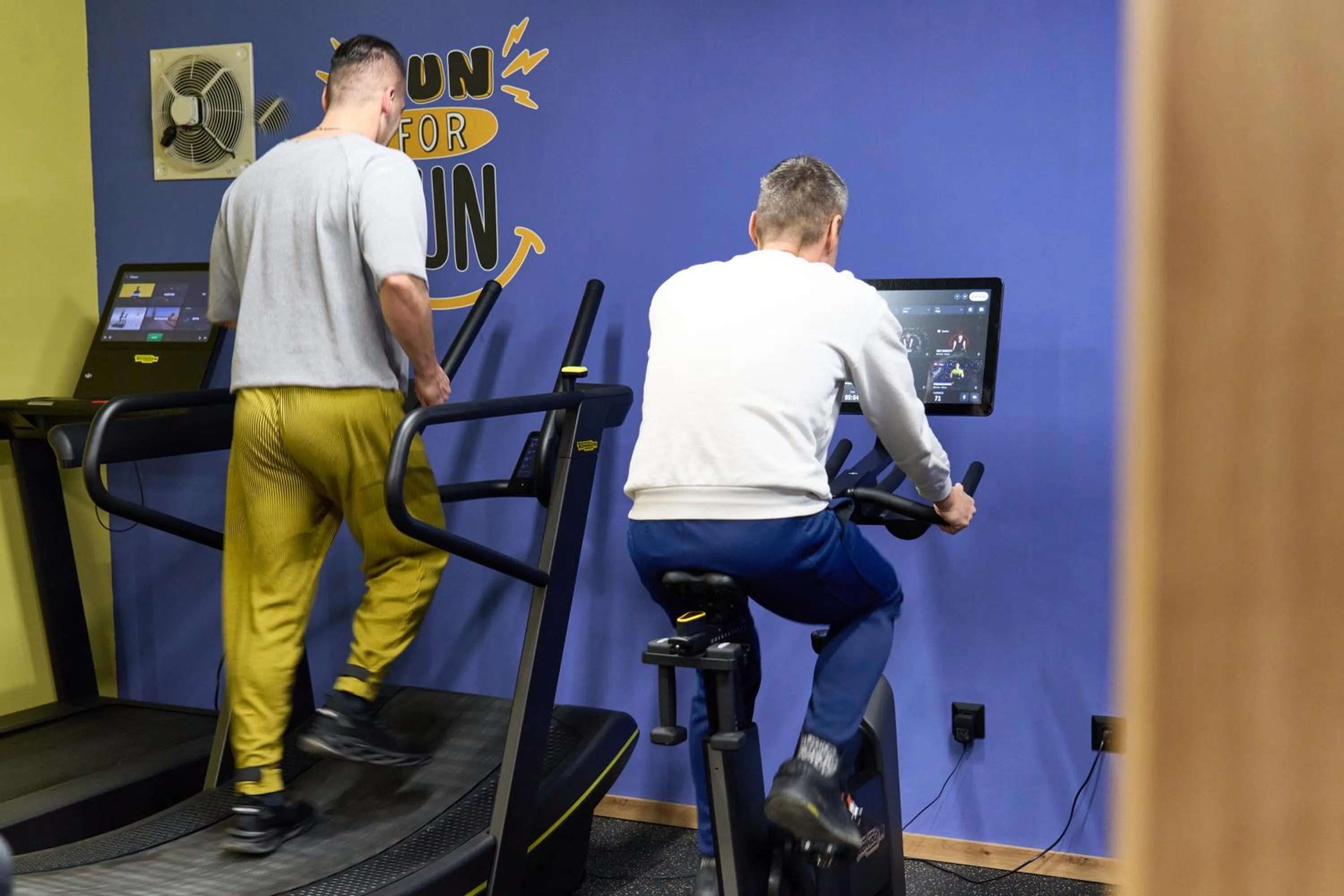 Fitness centre/facilities in Hotel Erika