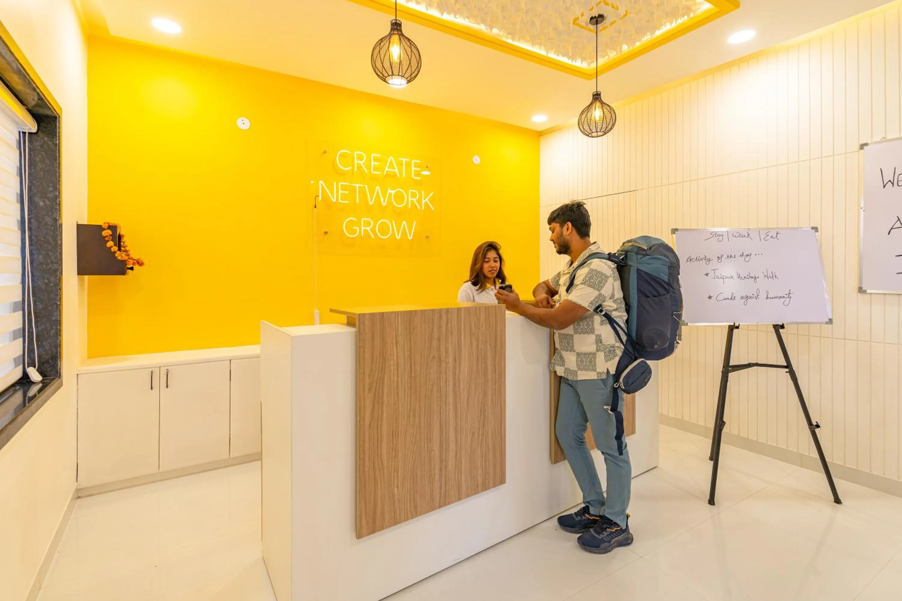 People in The Social Stays Jaipur formerly ArtBuzz