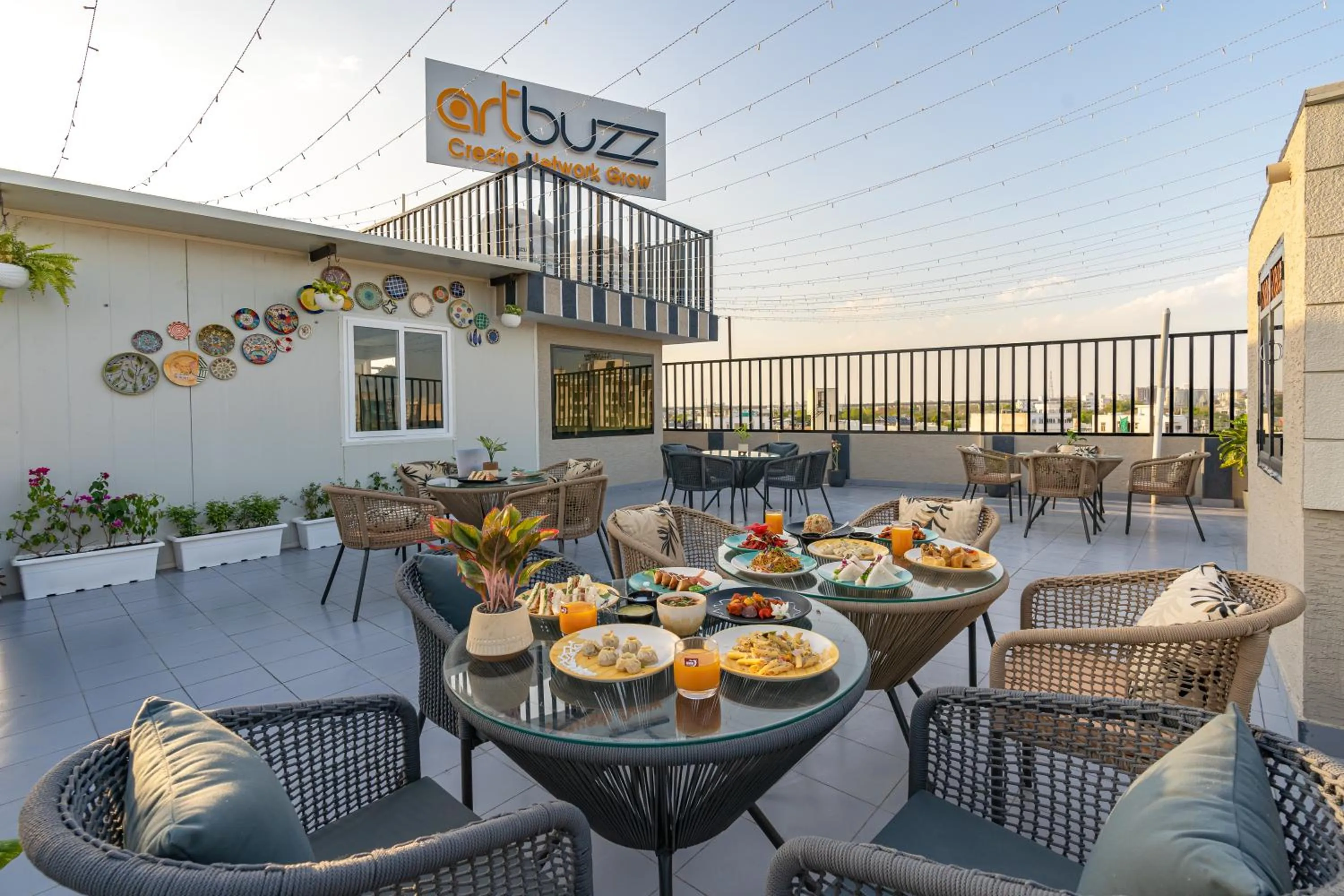 Property building in The Social Stays Jaipur formerly ArtBuzz