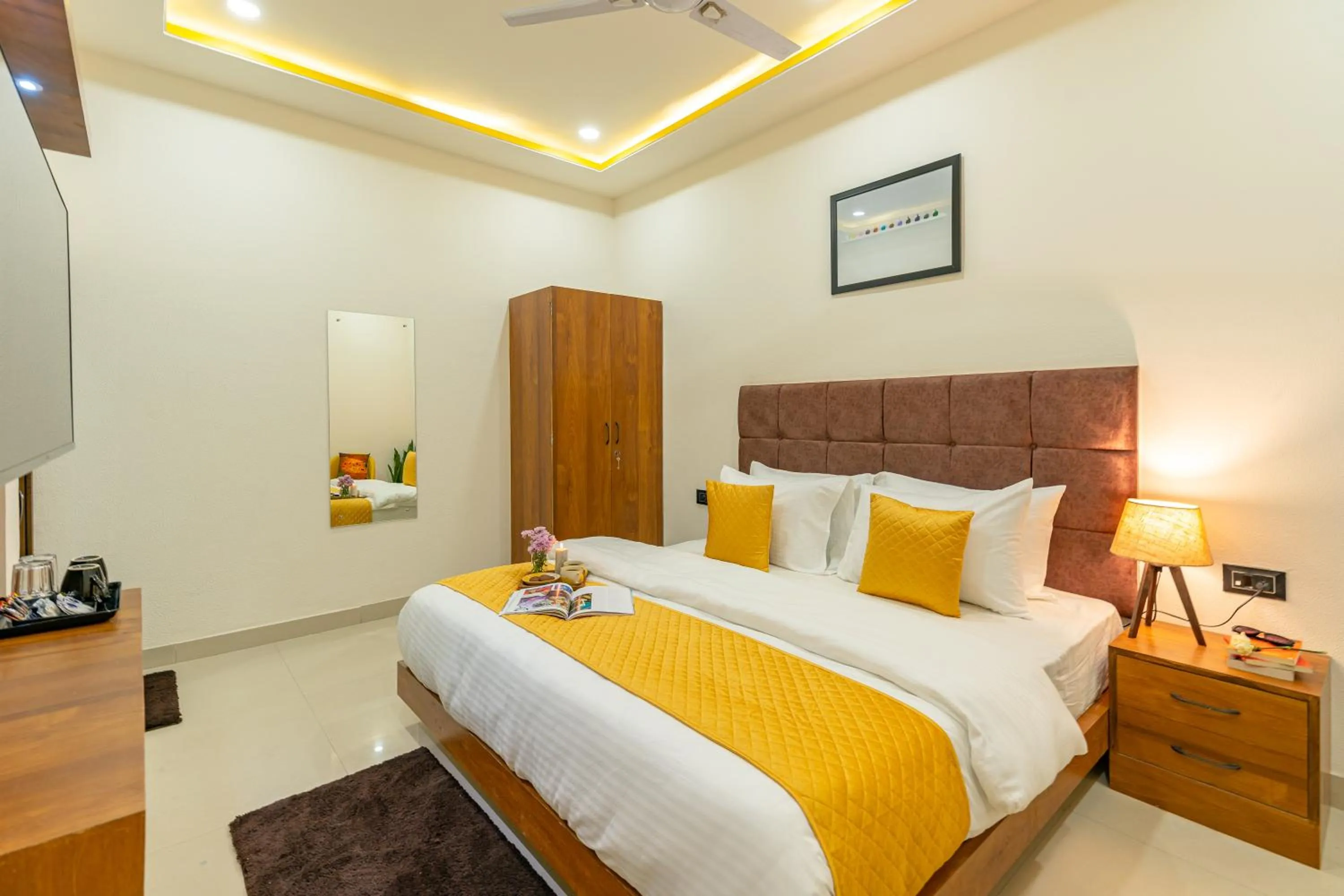 Bed in The Social Stays Jaipur formerly ArtBuzz