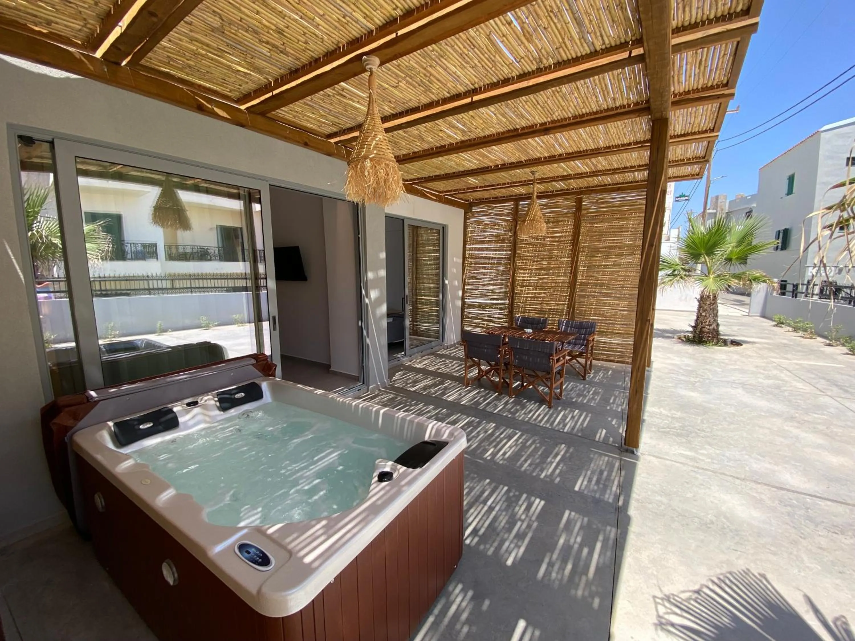 Open Air Bath in Blue Aegean Hotel & Suites