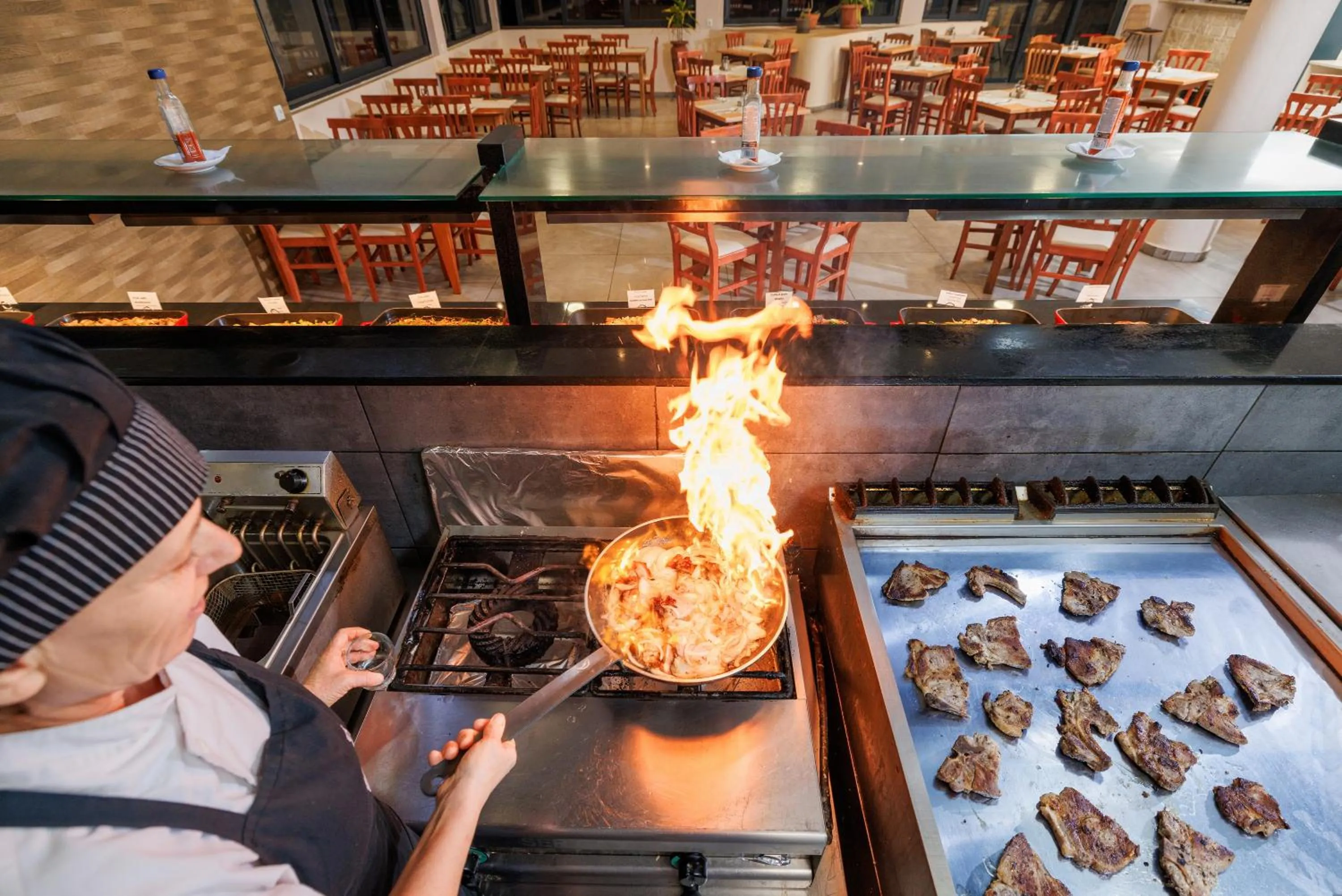 Restaurant/places to eat in Blue Aegean Hotel & Suites