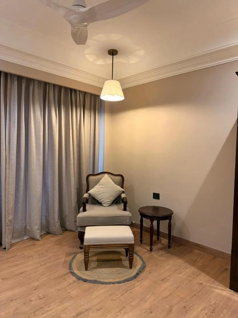 Seating area in The Lanswood Estate