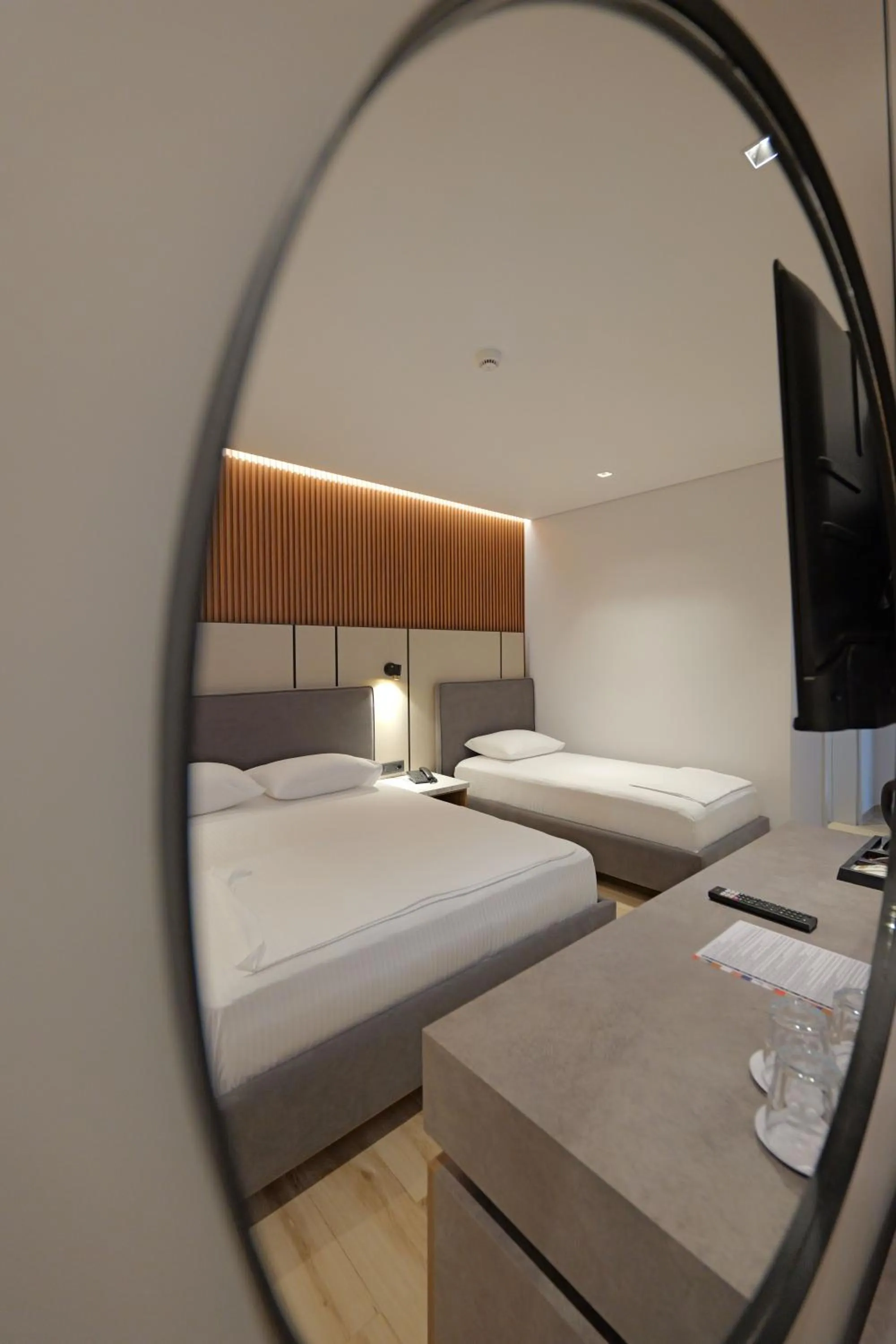 Bed in Ori Mare Hotel