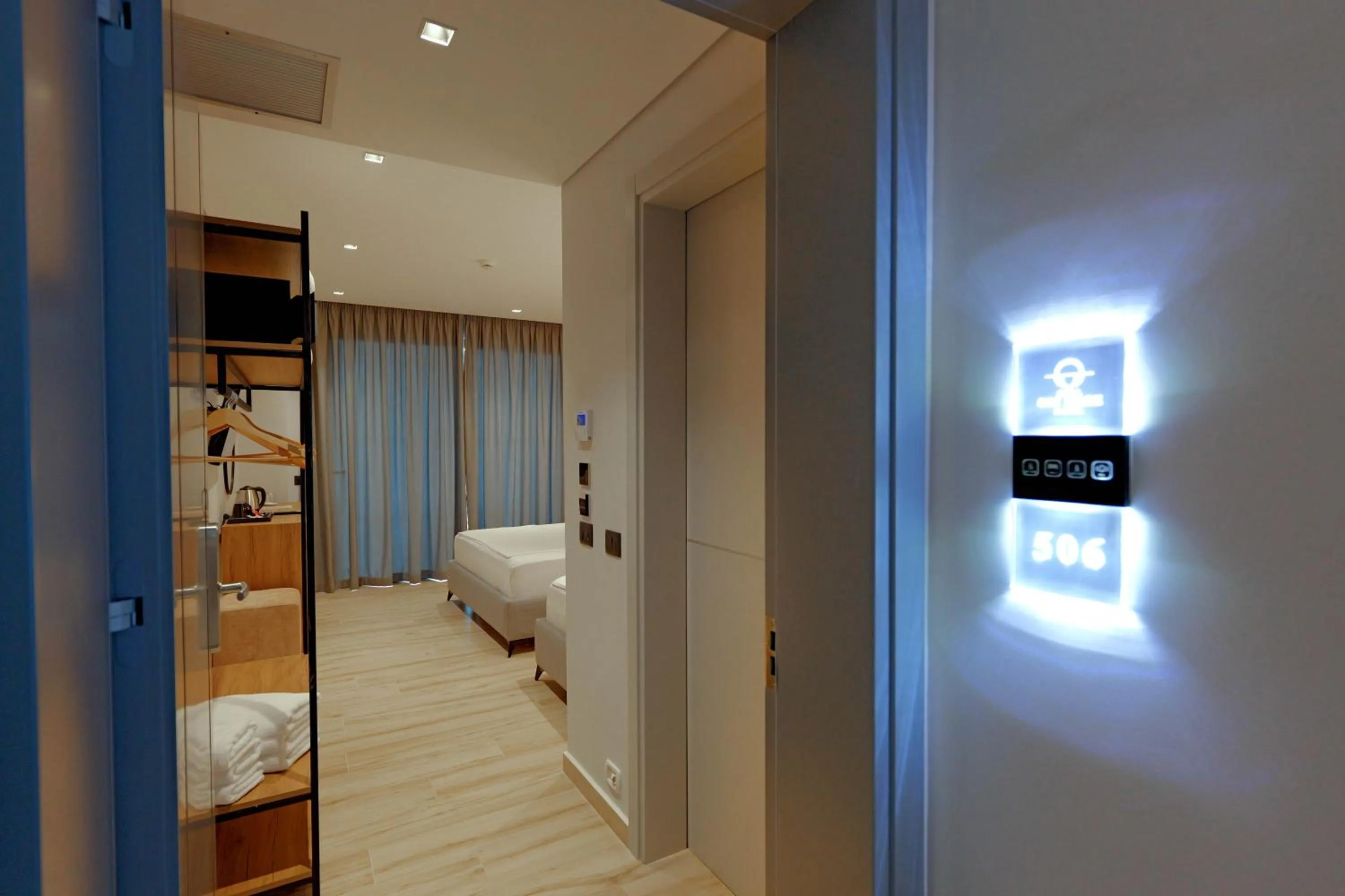 Bed in Ori Mare Hotel