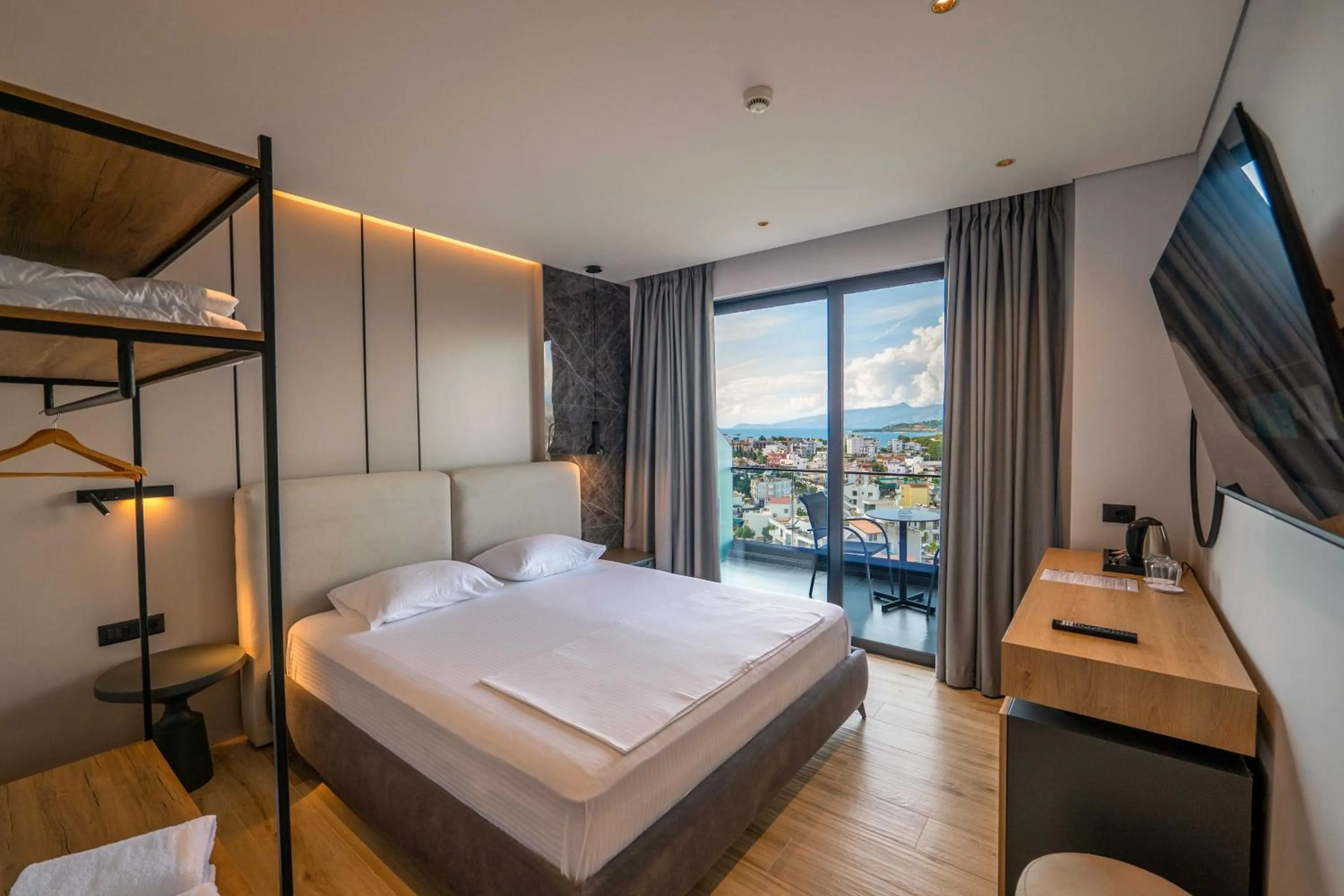 Bed in Ori Mare Hotel