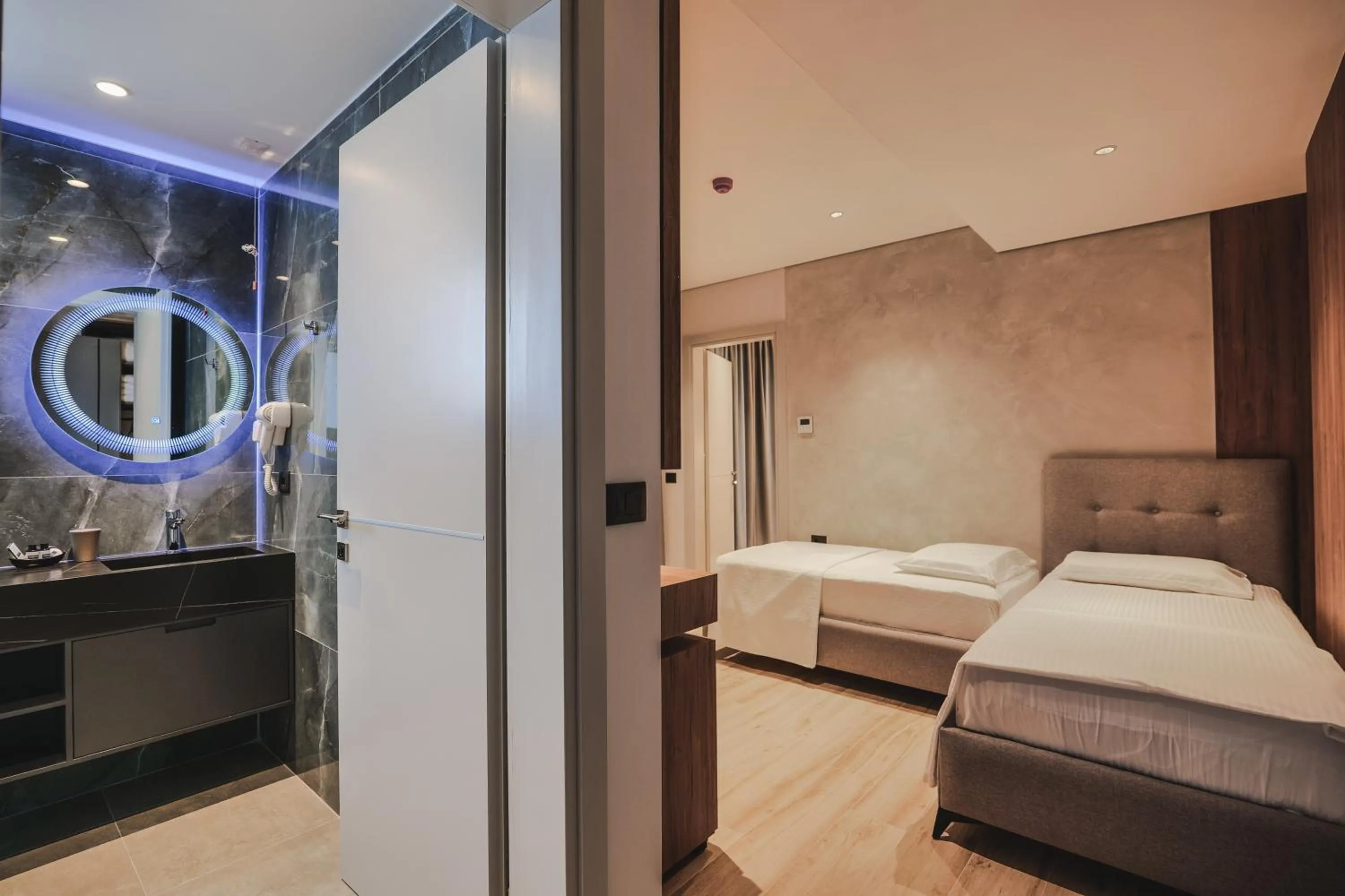 Bed in Ori Mare Hotel