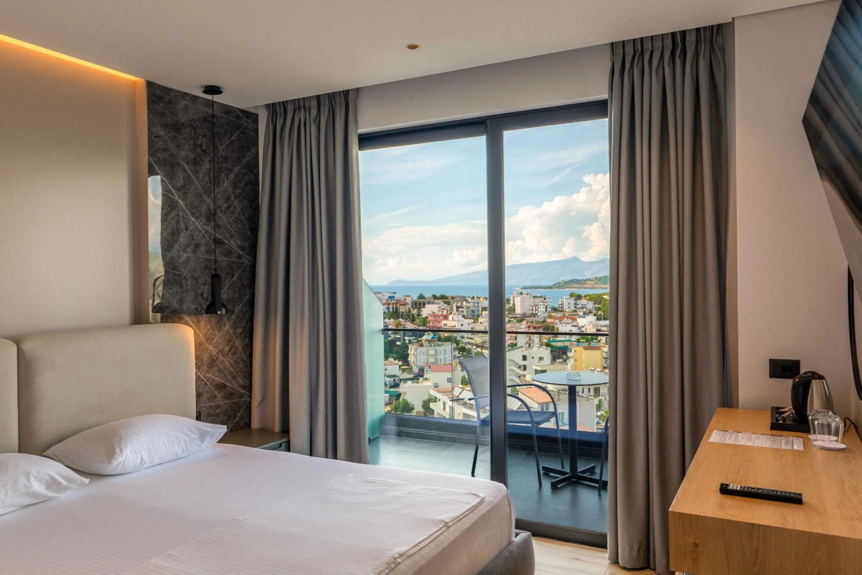 Bed in Ori Mare Hotel