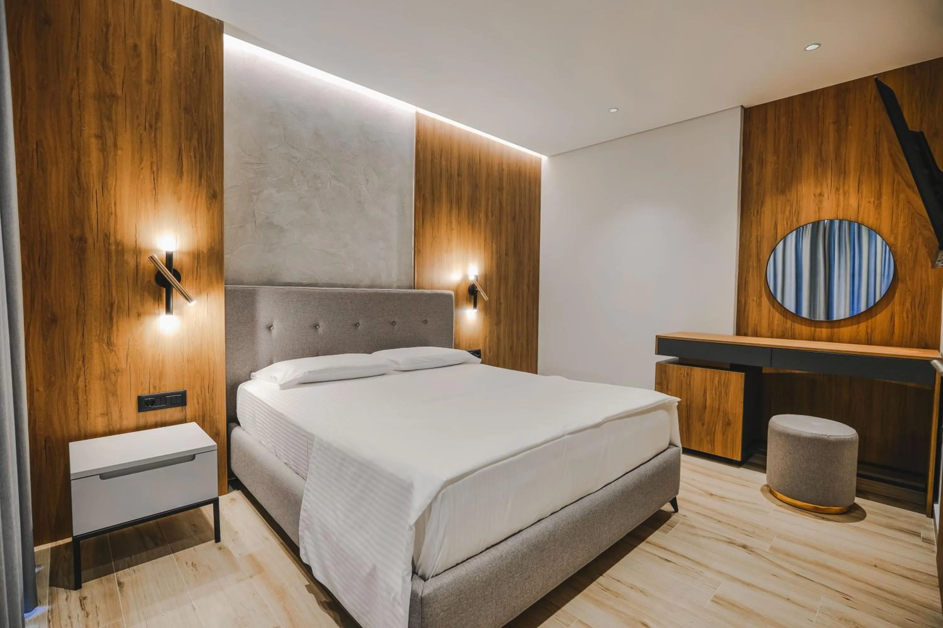 Bed in Ori Mare Hotel