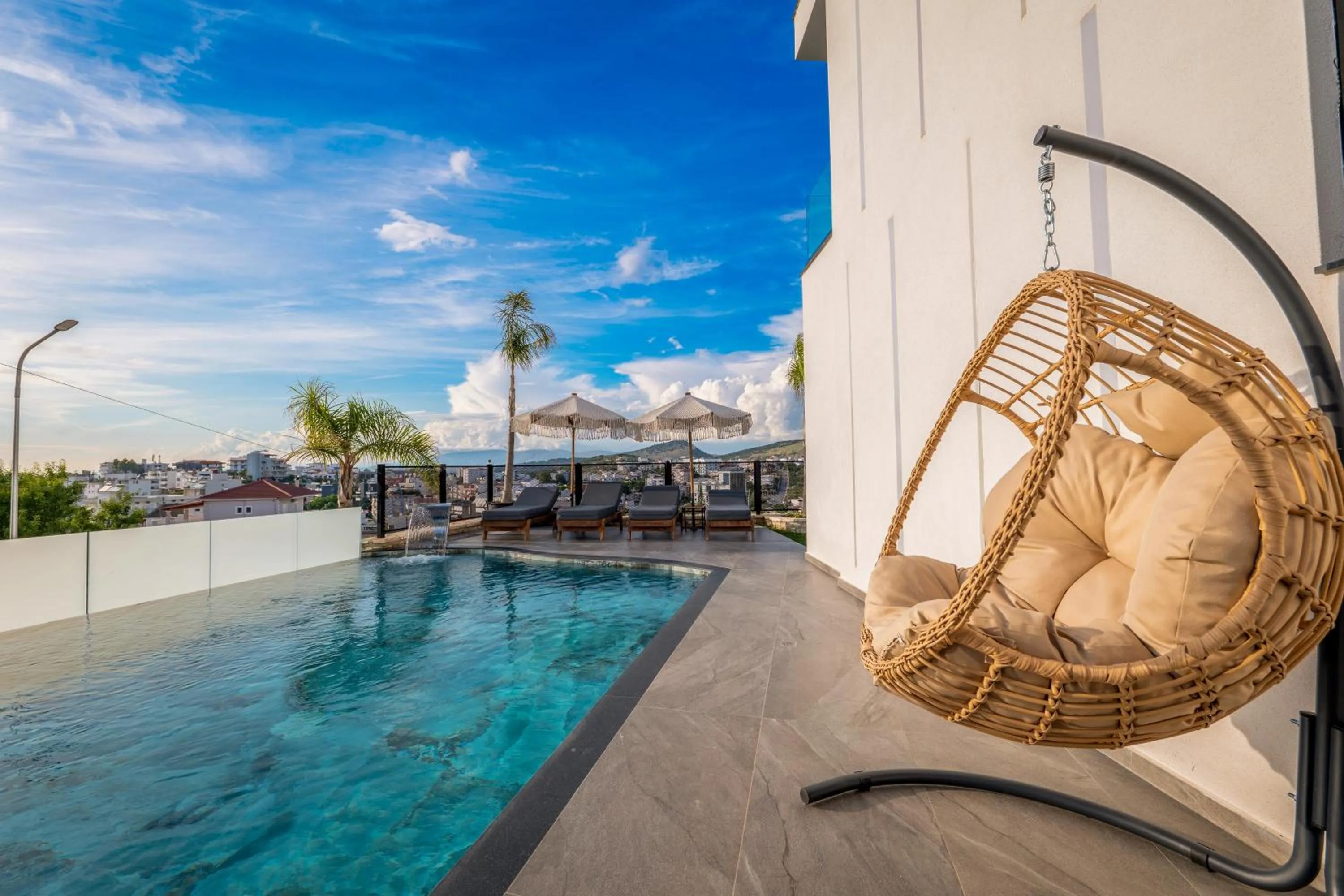 Pool view in Ori Mare Hotel