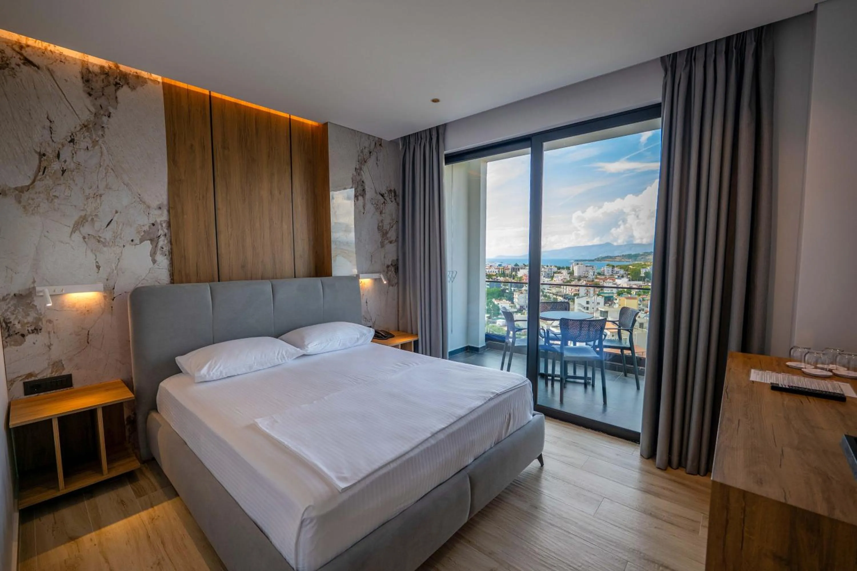 Bed in Ori Mare Hotel