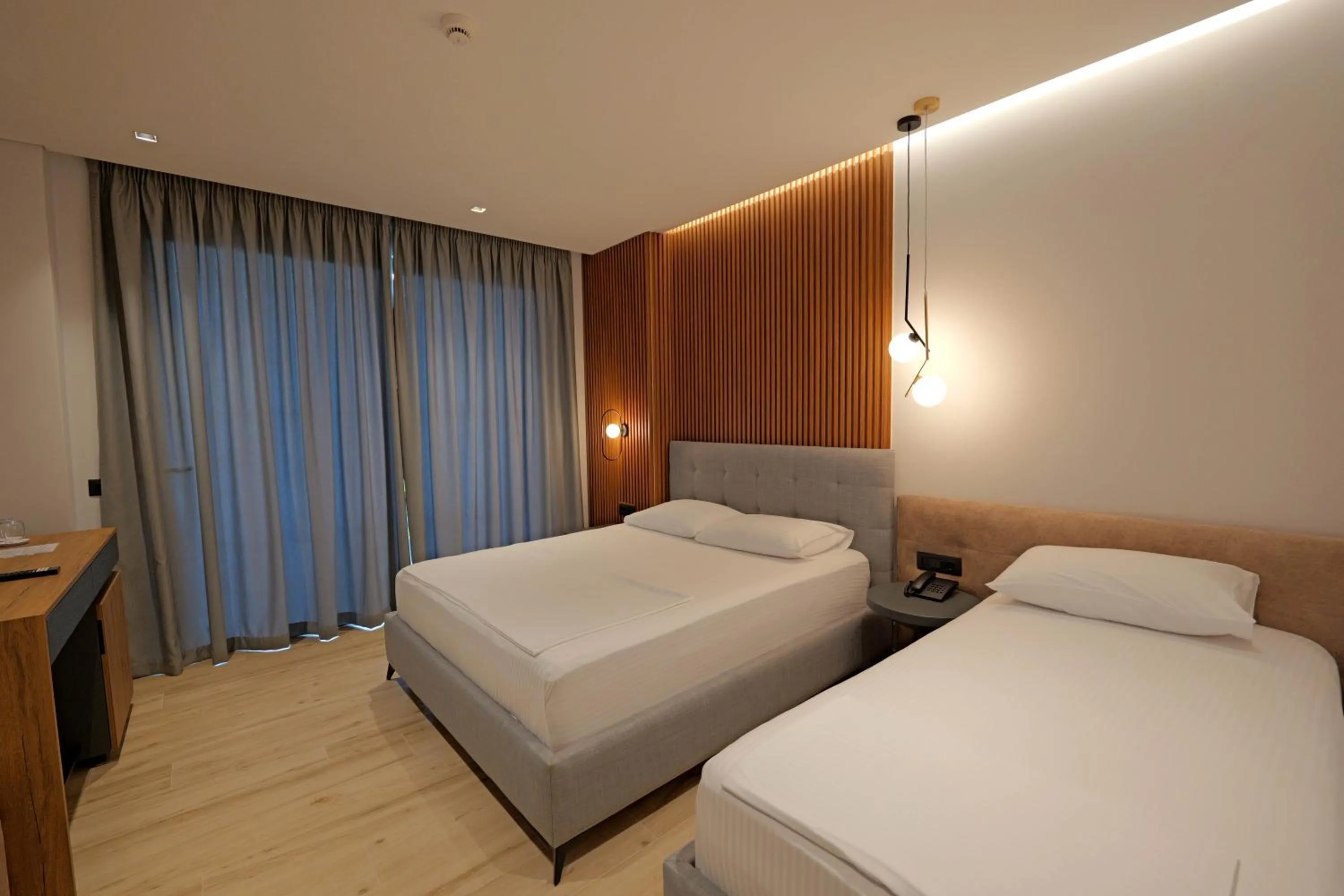 Bed in Ori Mare Hotel