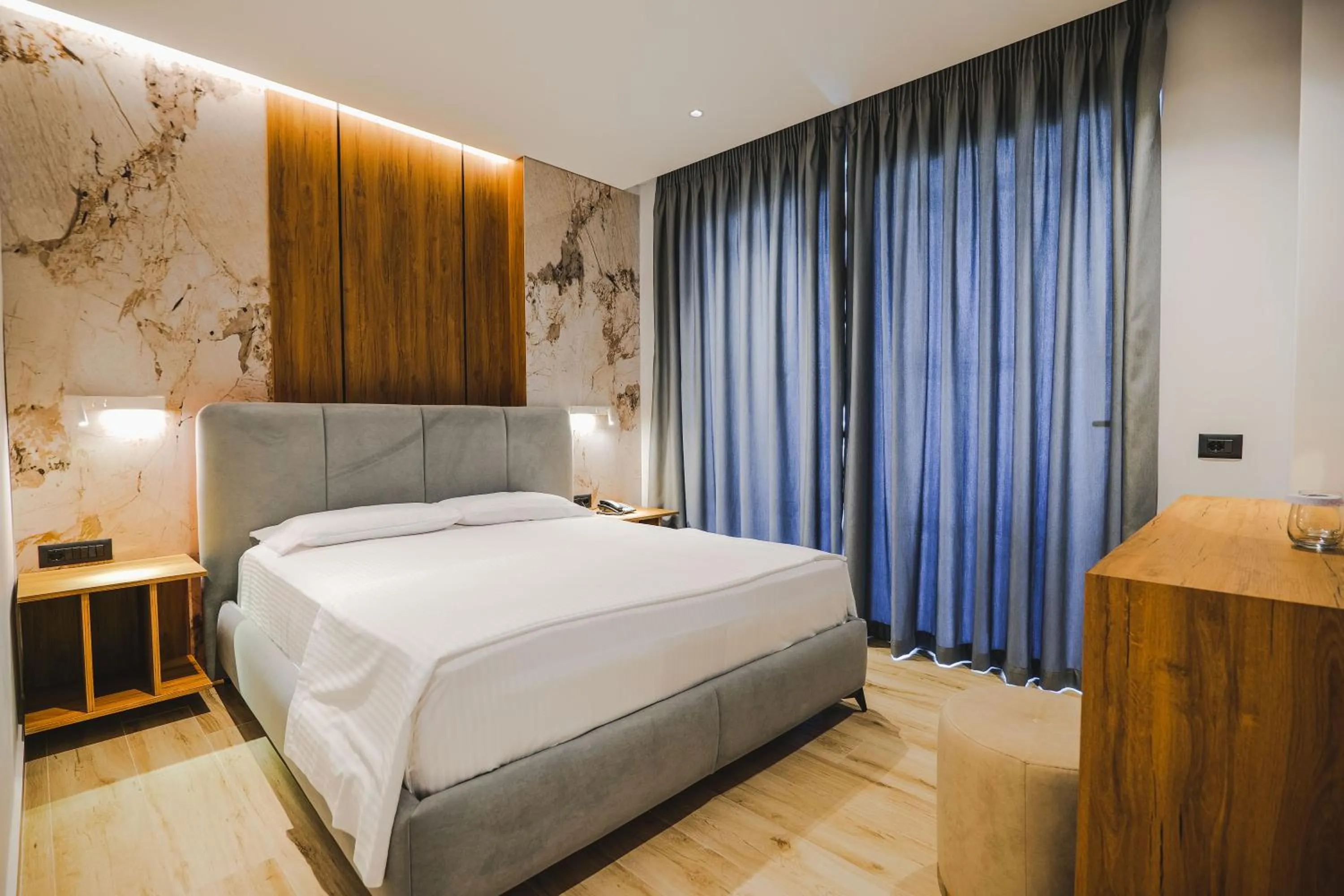 Bed in Ori Mare Hotel