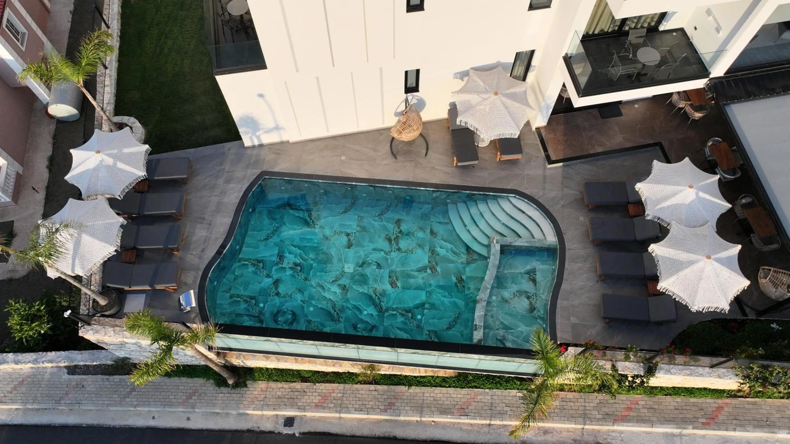 Pool view in Ori Mare Hotel