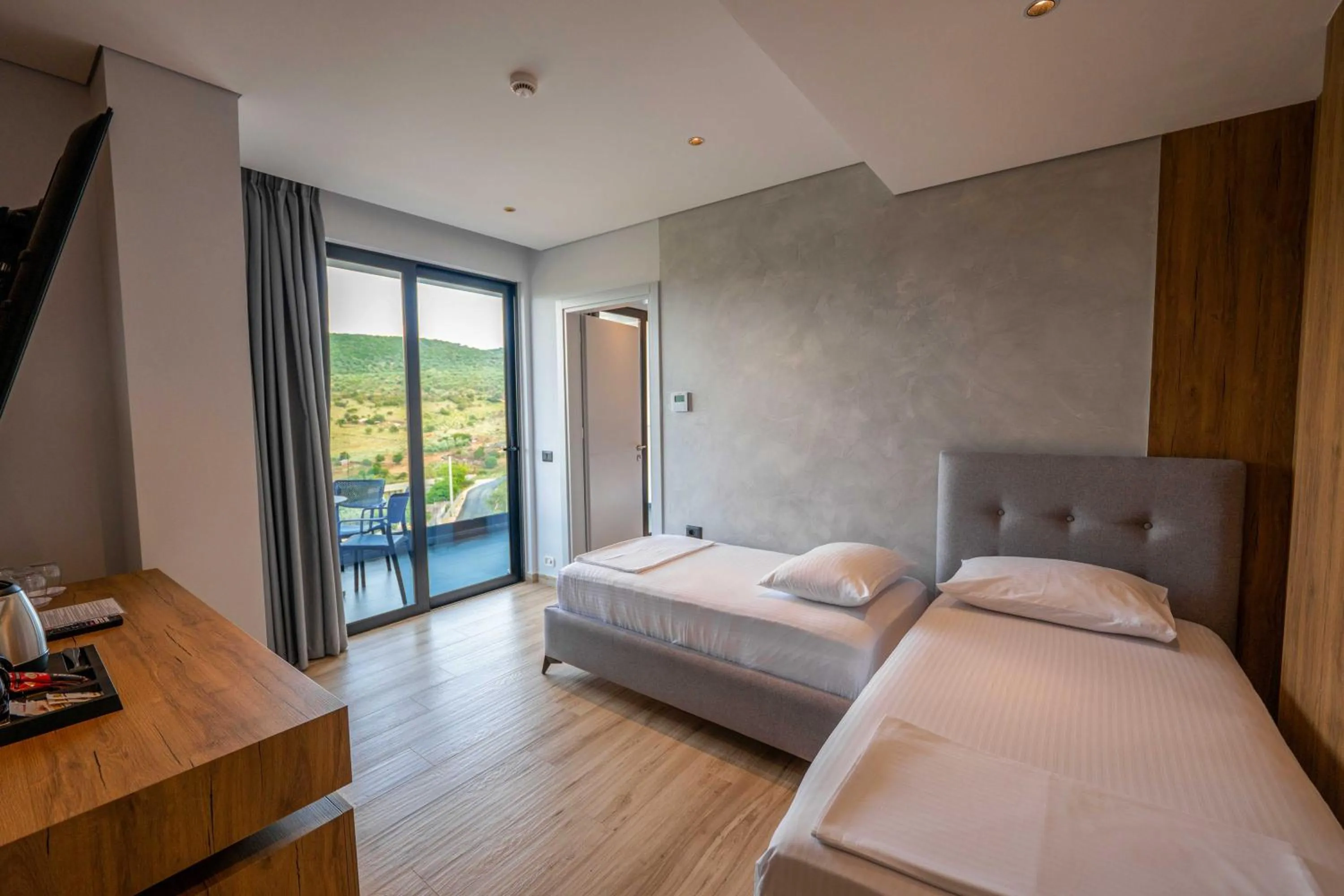 Bed in Ori Mare Hotel