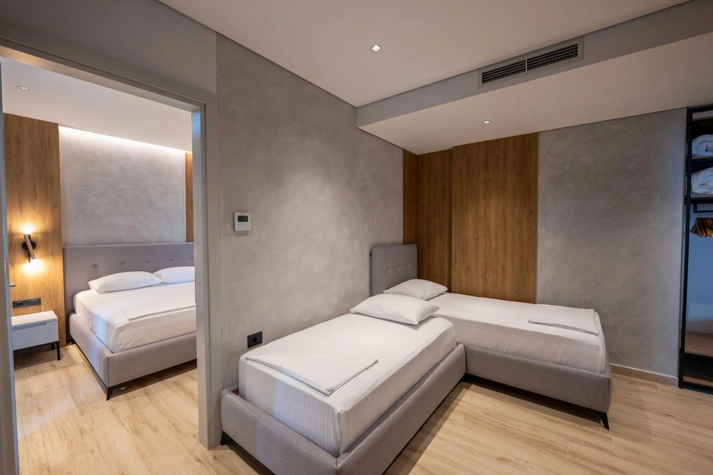 Bed in Ori Mare Hotel