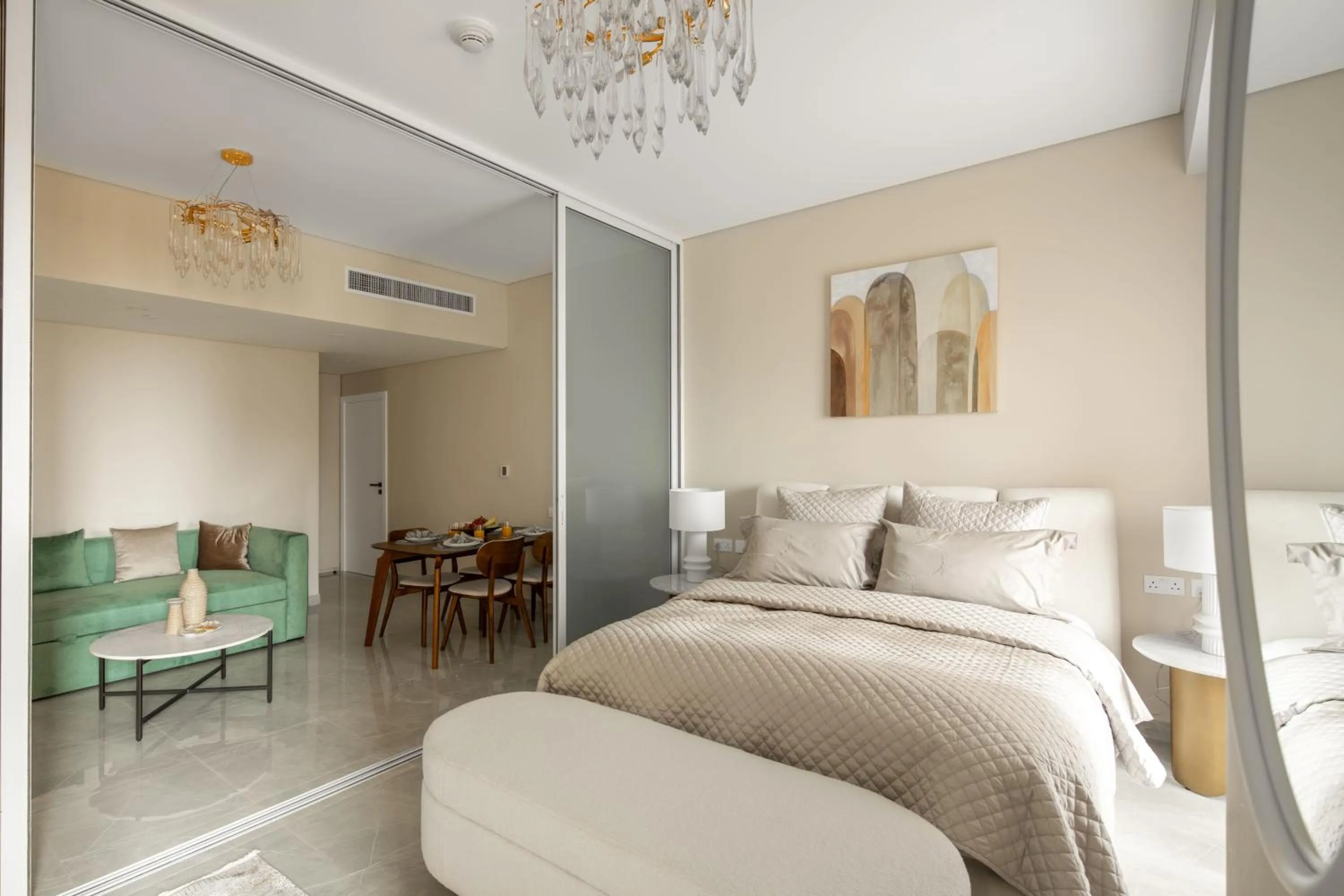 Bed in Happy ACADEMIA JBR