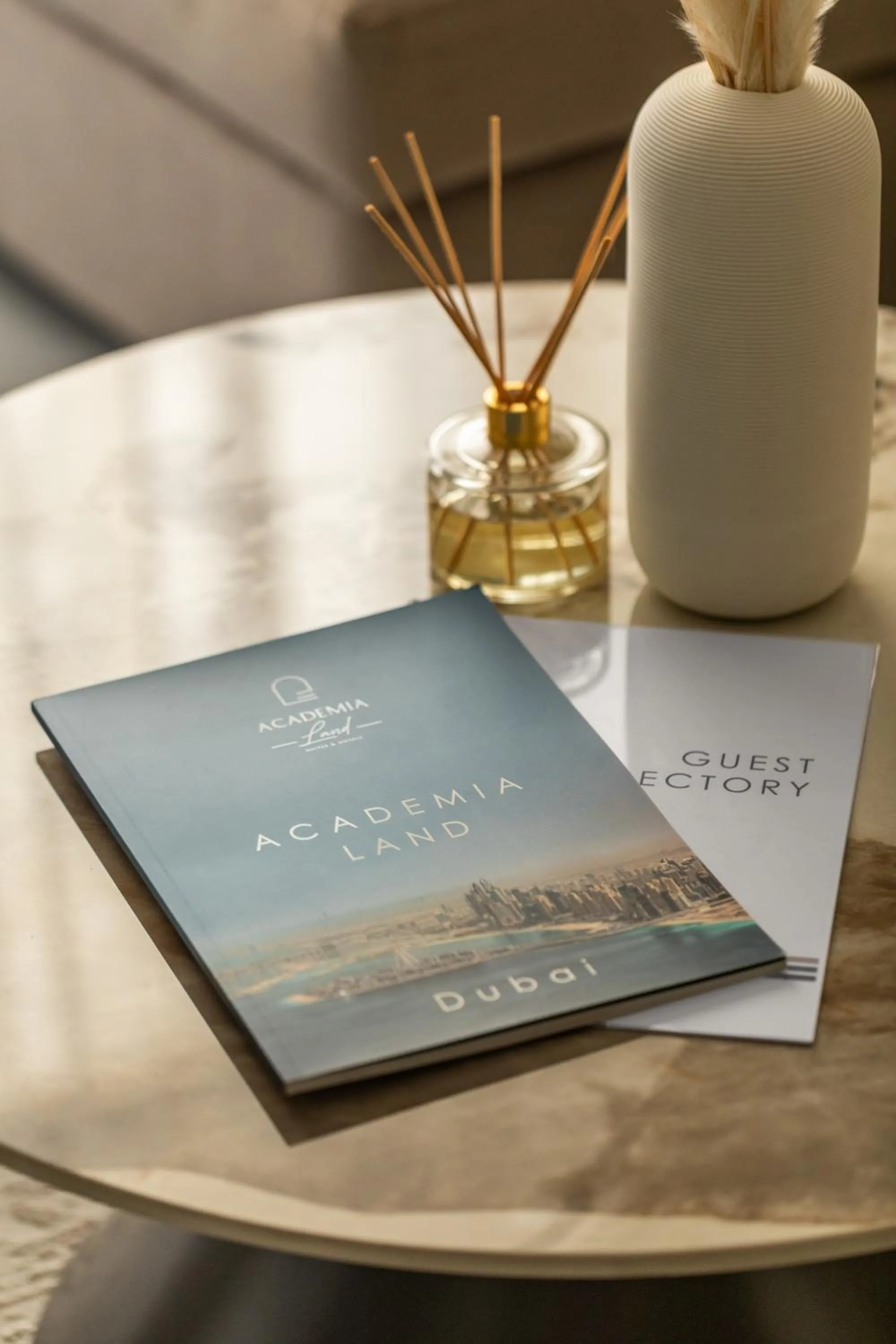 Text overlay in Happy ACADEMIA JBR