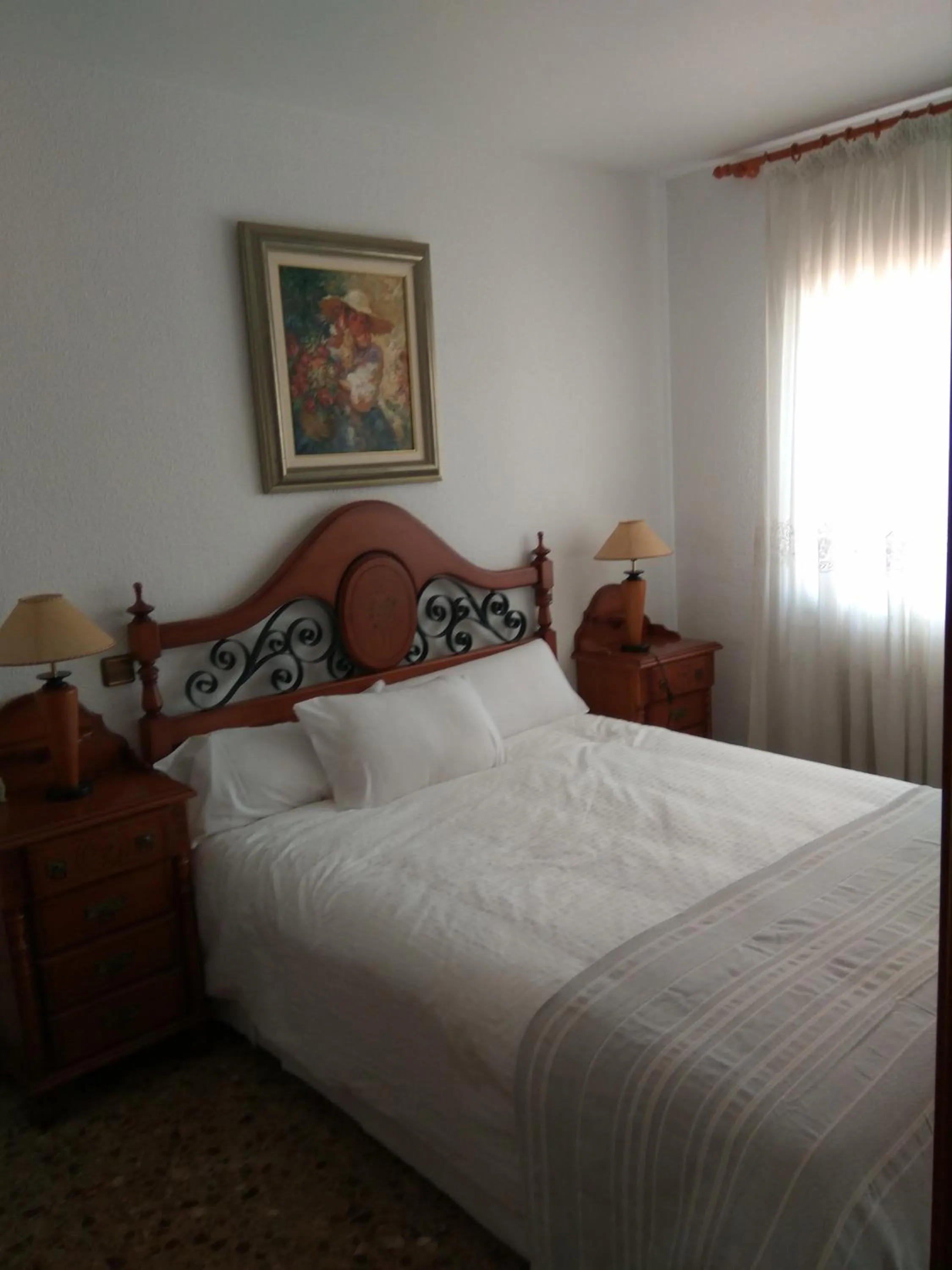 Bed in Un lujazo de piso en el centro de Calafell