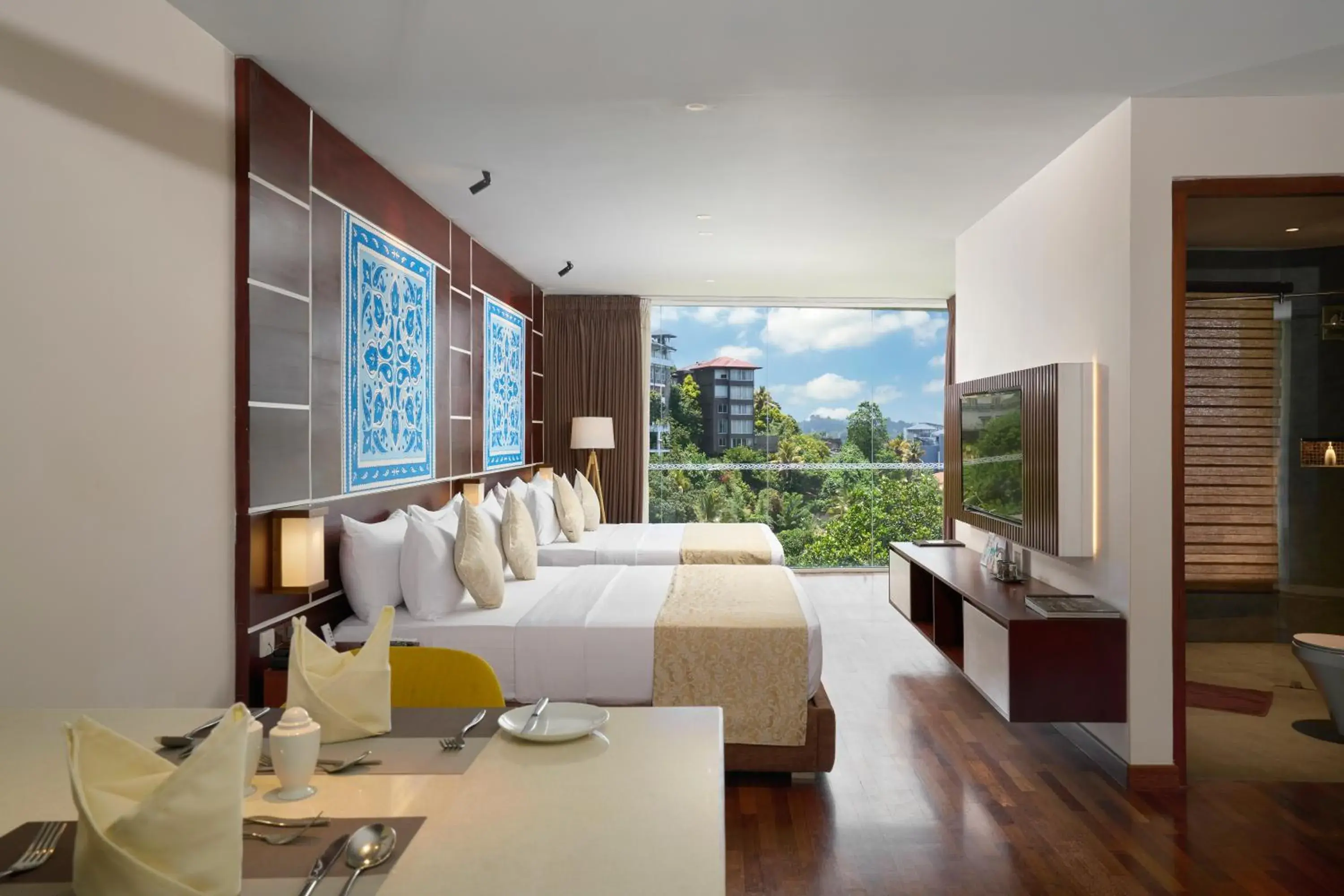 Bed in Grand Serendib Hotel Bed in Grand Serendib Hotel