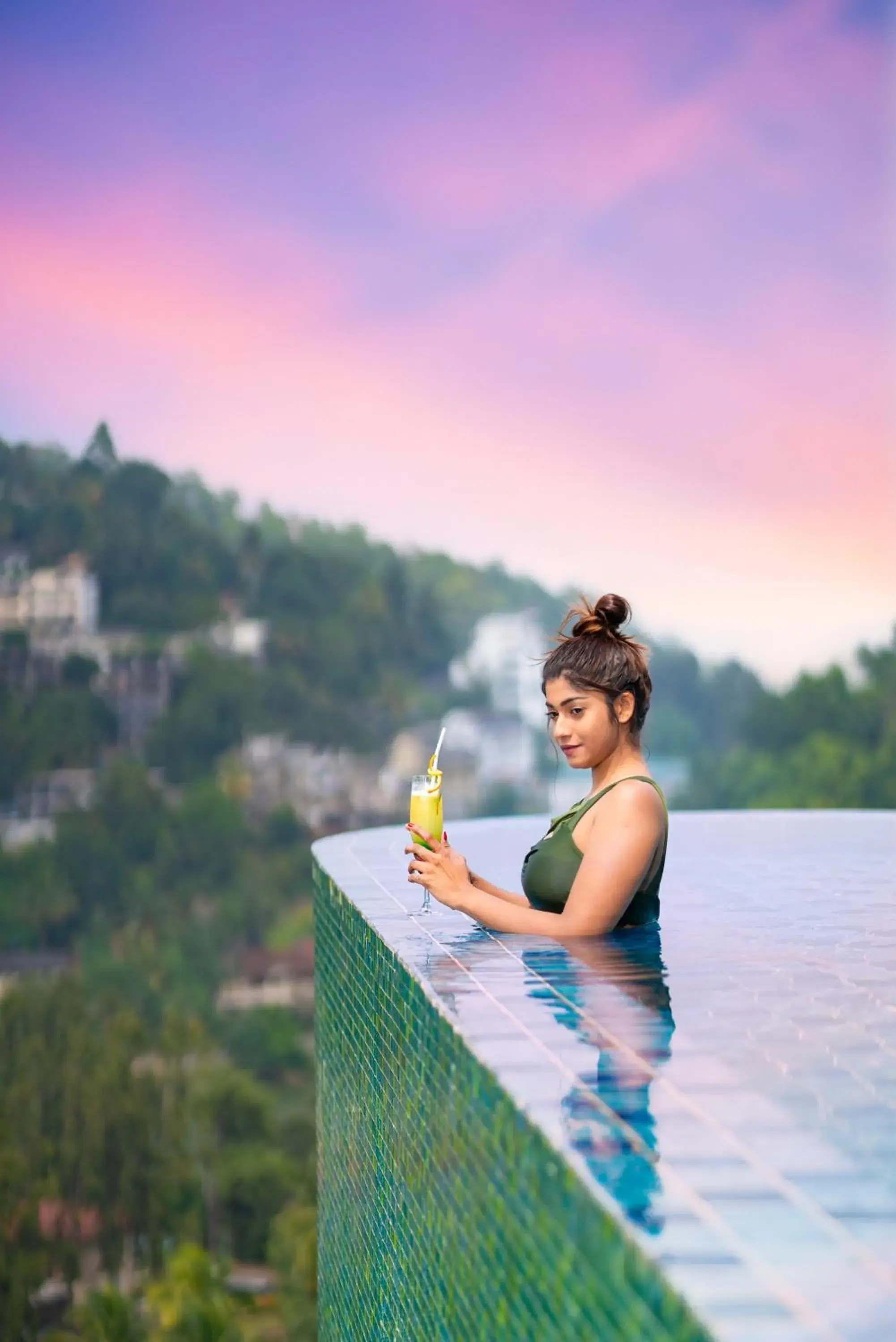 Pool view in Grand Serendib Hotel Pool view in Grand Serendib Hotel