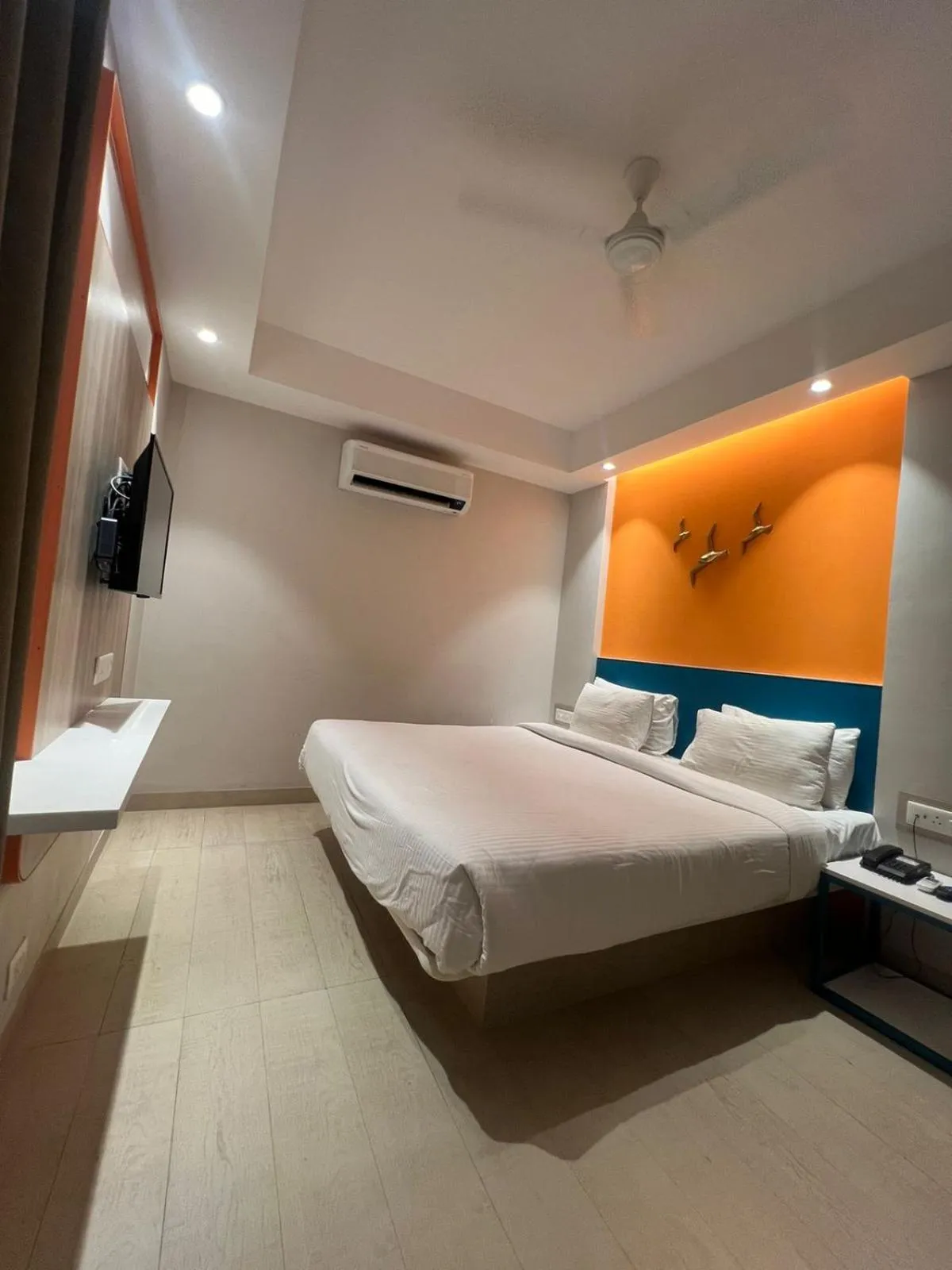 Bed in Sparrow Hotel Managed by Siara Sariska Alwar